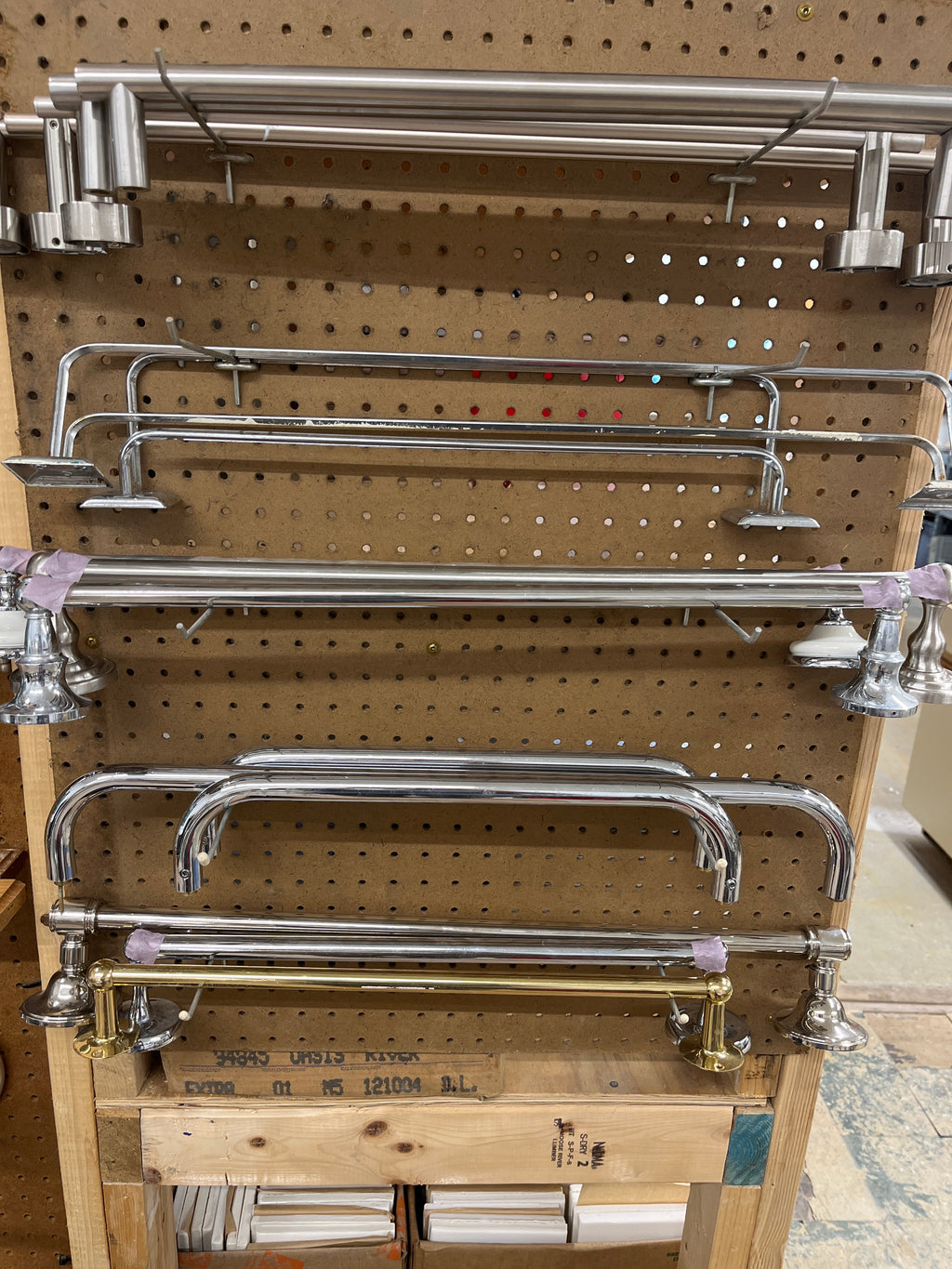 Towel bars