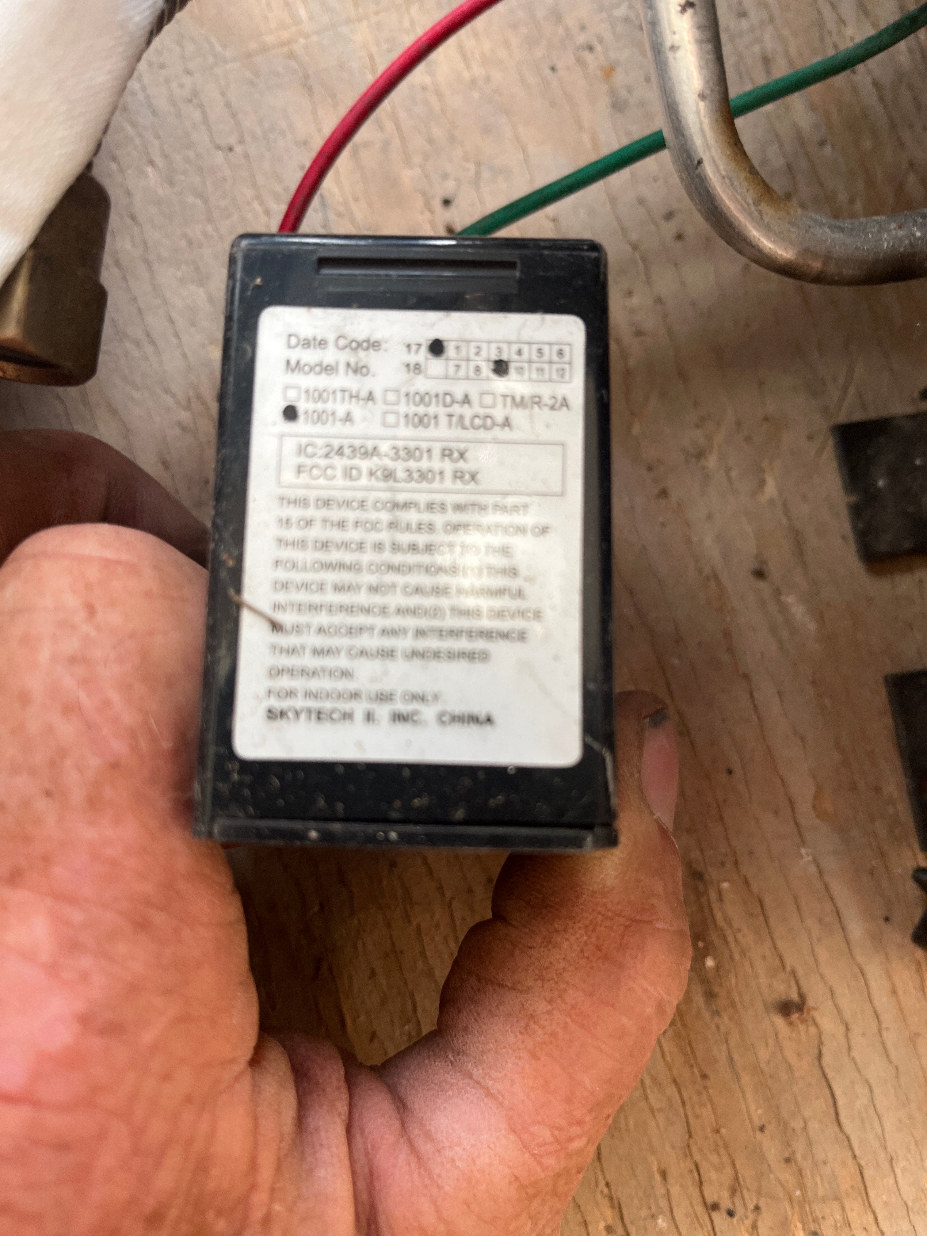 Fireplace Log, Gas
