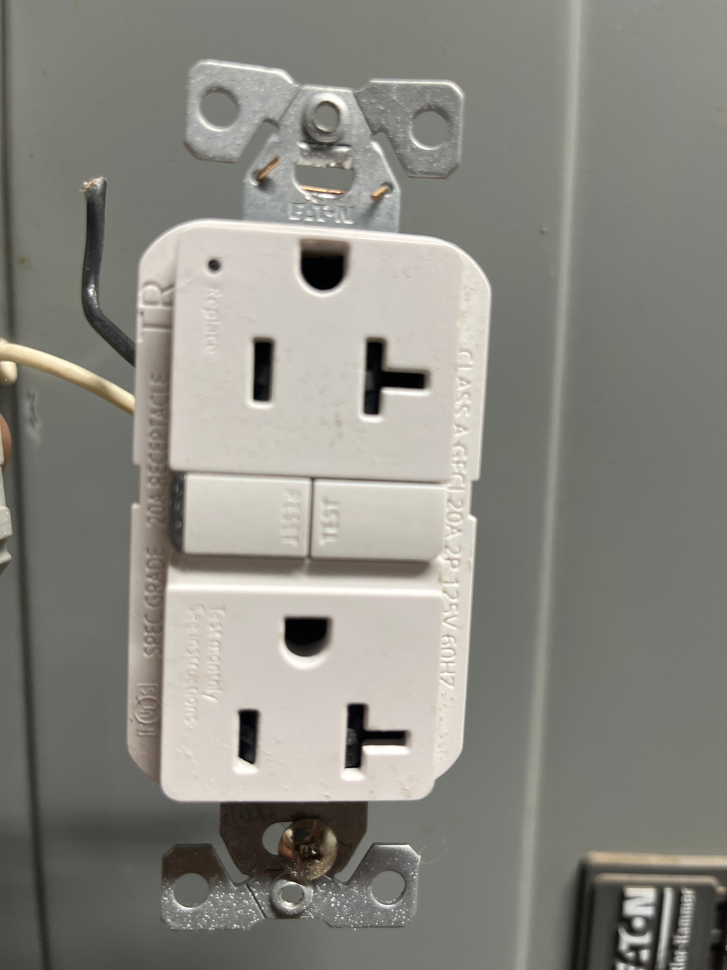 GFCI outlet
