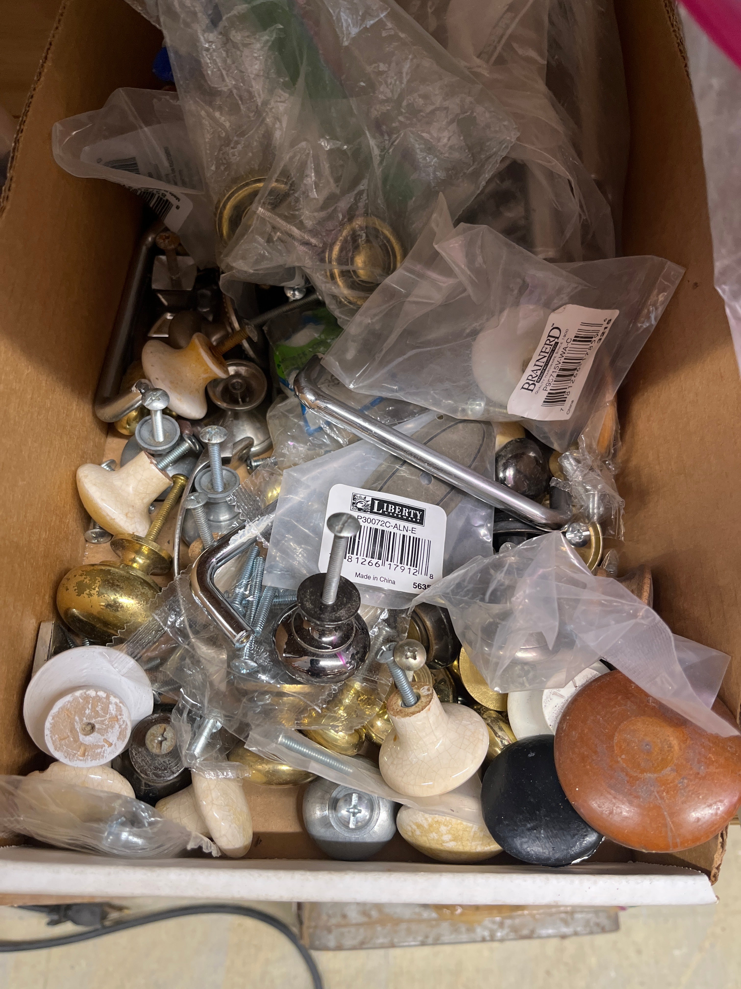 Drawer pull, Used