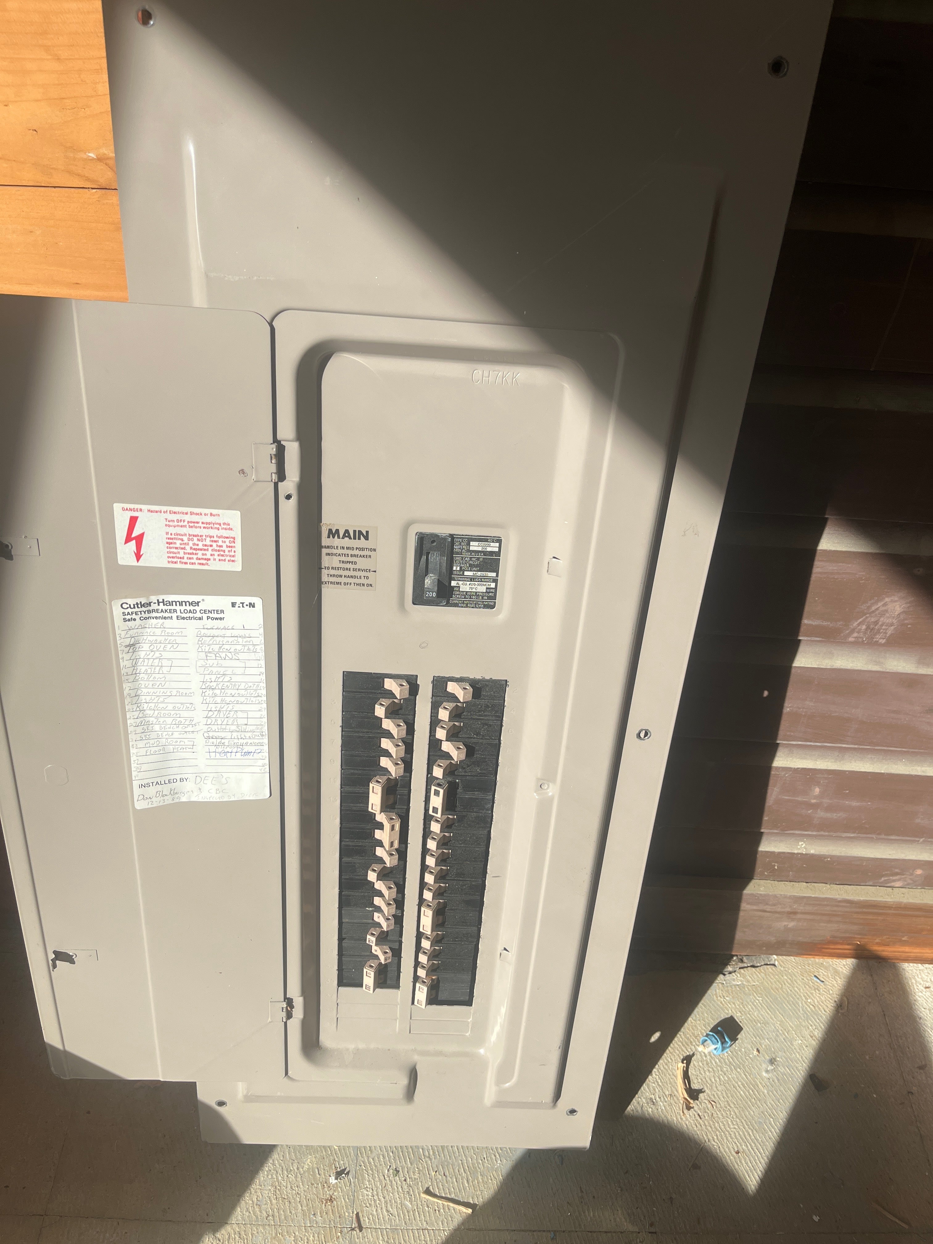 200A Breaker Box