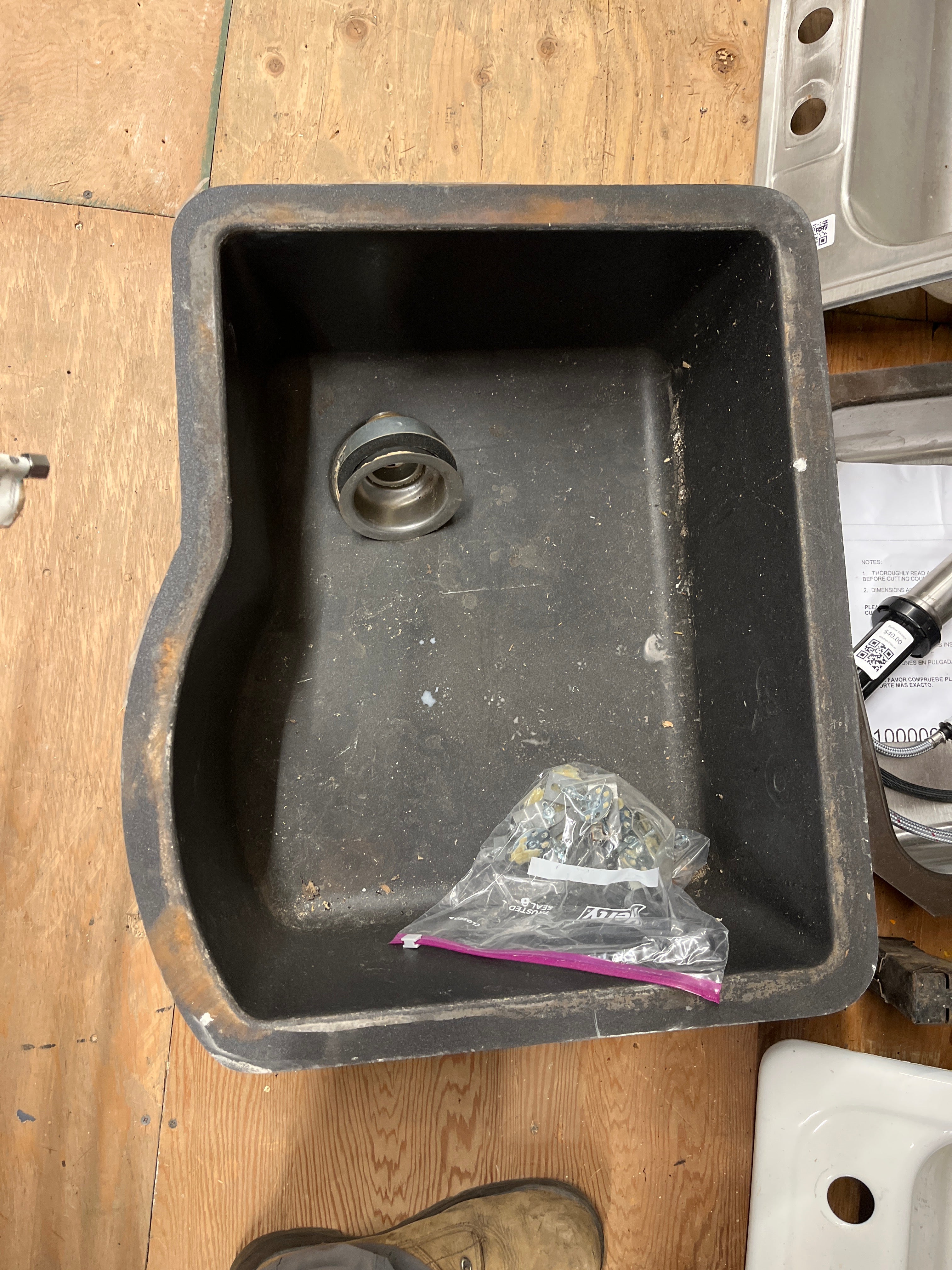 Acrylic Undermount Kitchen Sink