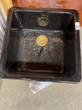 Black Kohler Cast Iron Bar Sink