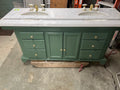Green Bathroom Vanity