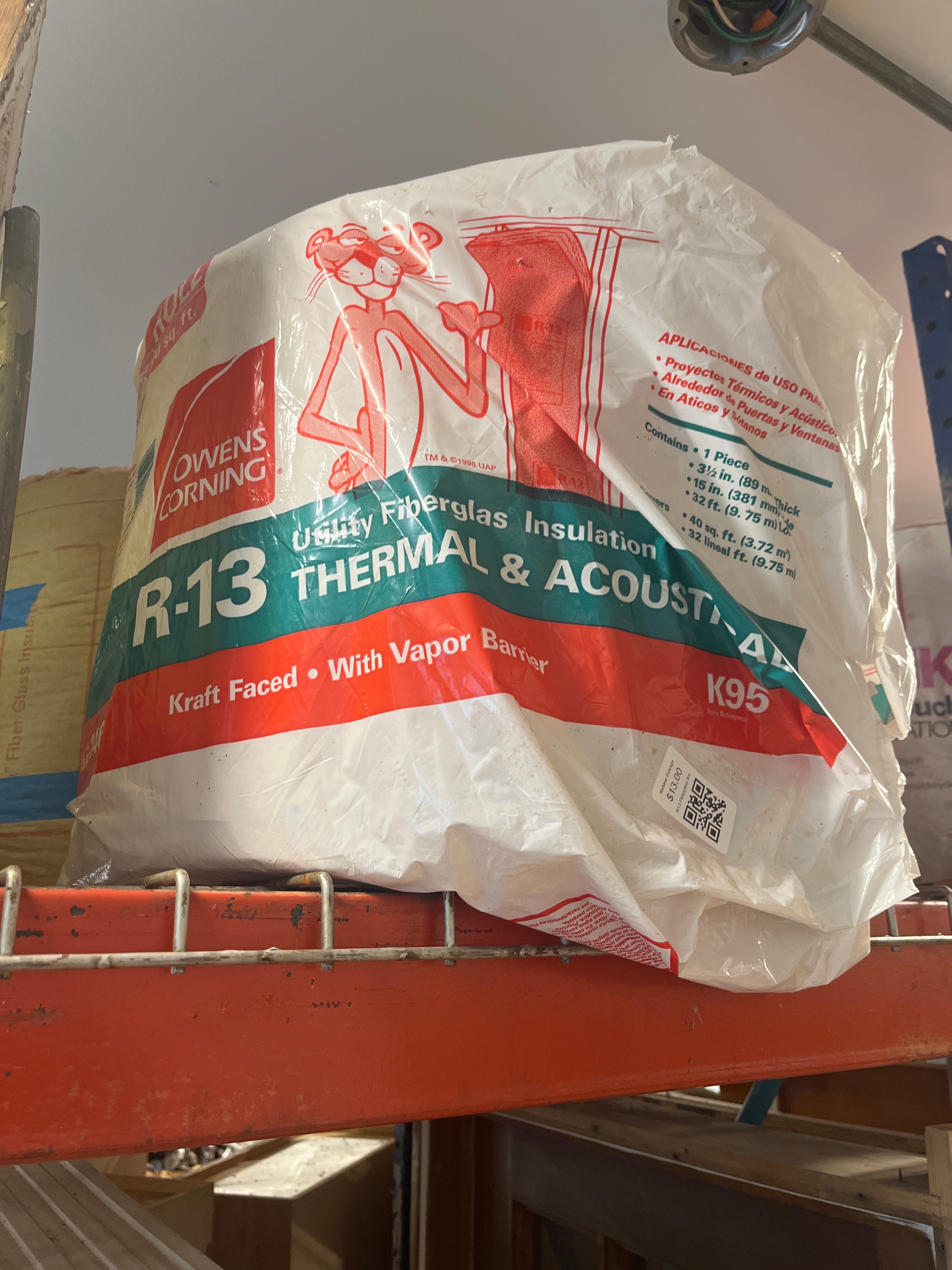 R13 Fiberglass Insulation
