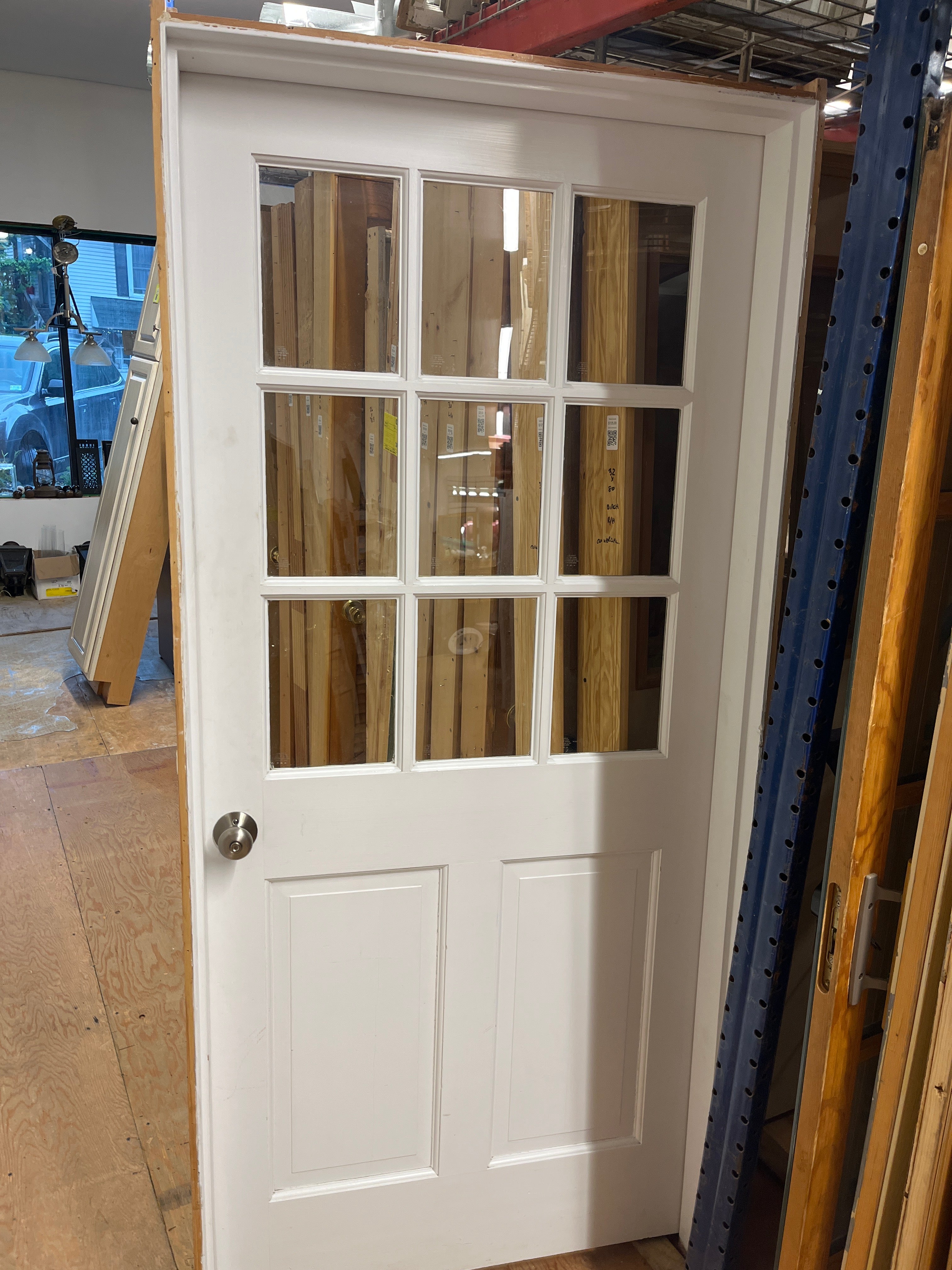 36" Wood Entry Door