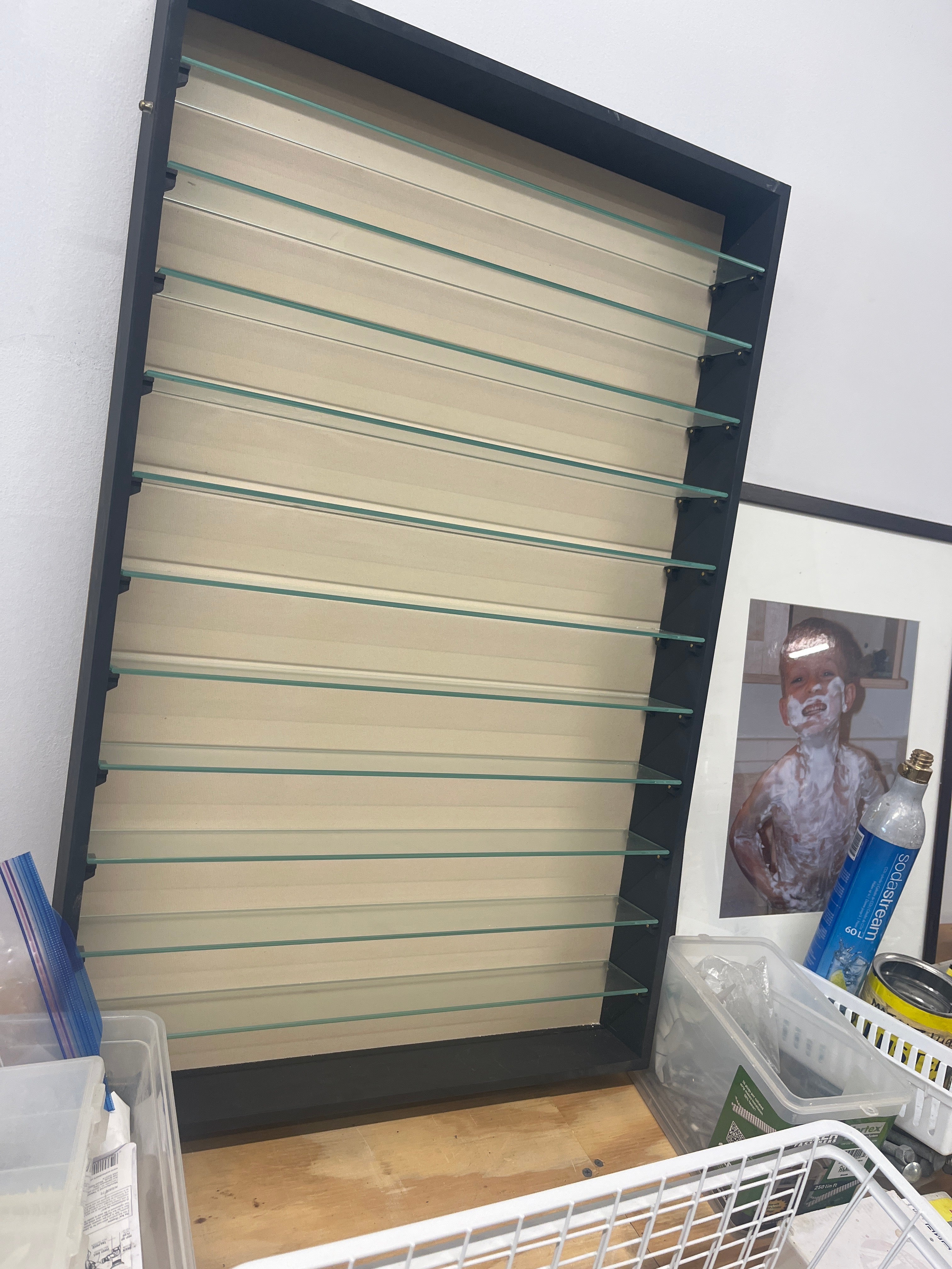 Glass Display Shelf