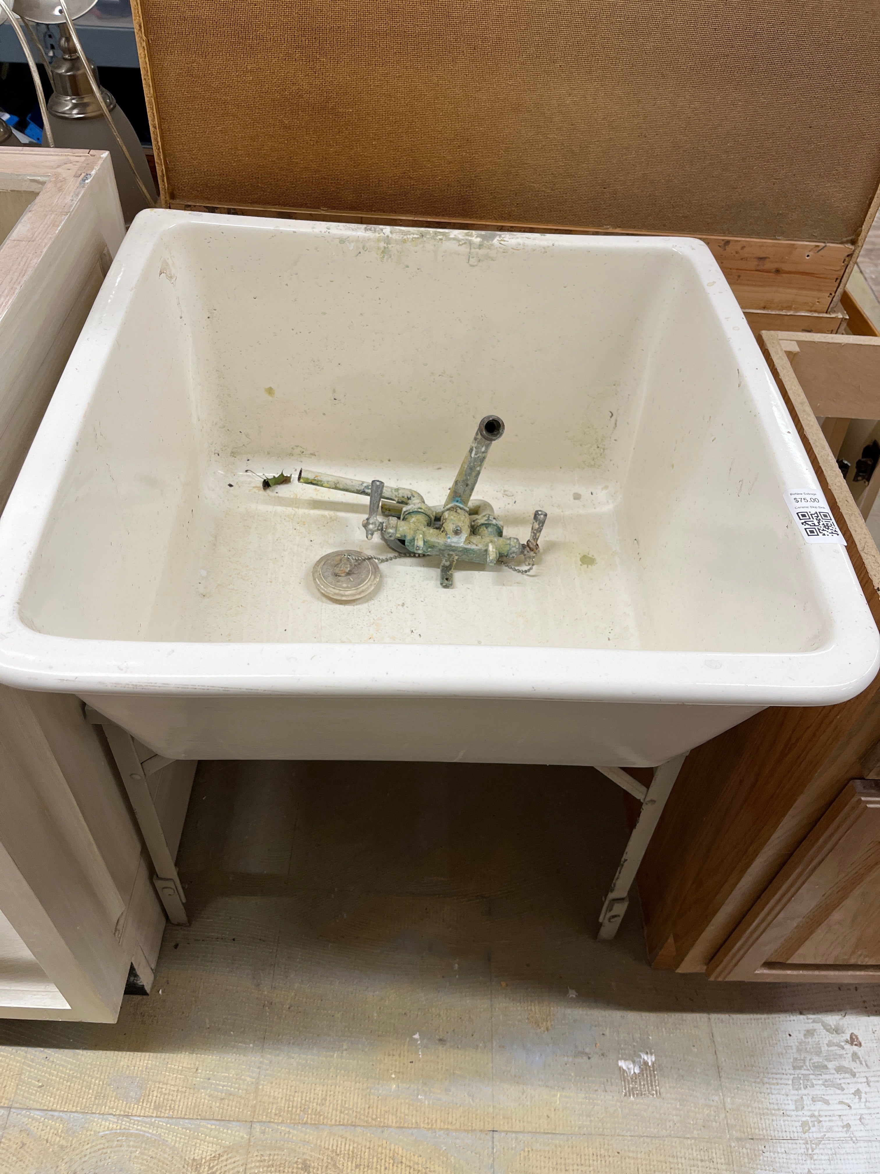 Ceramic Slop Sink