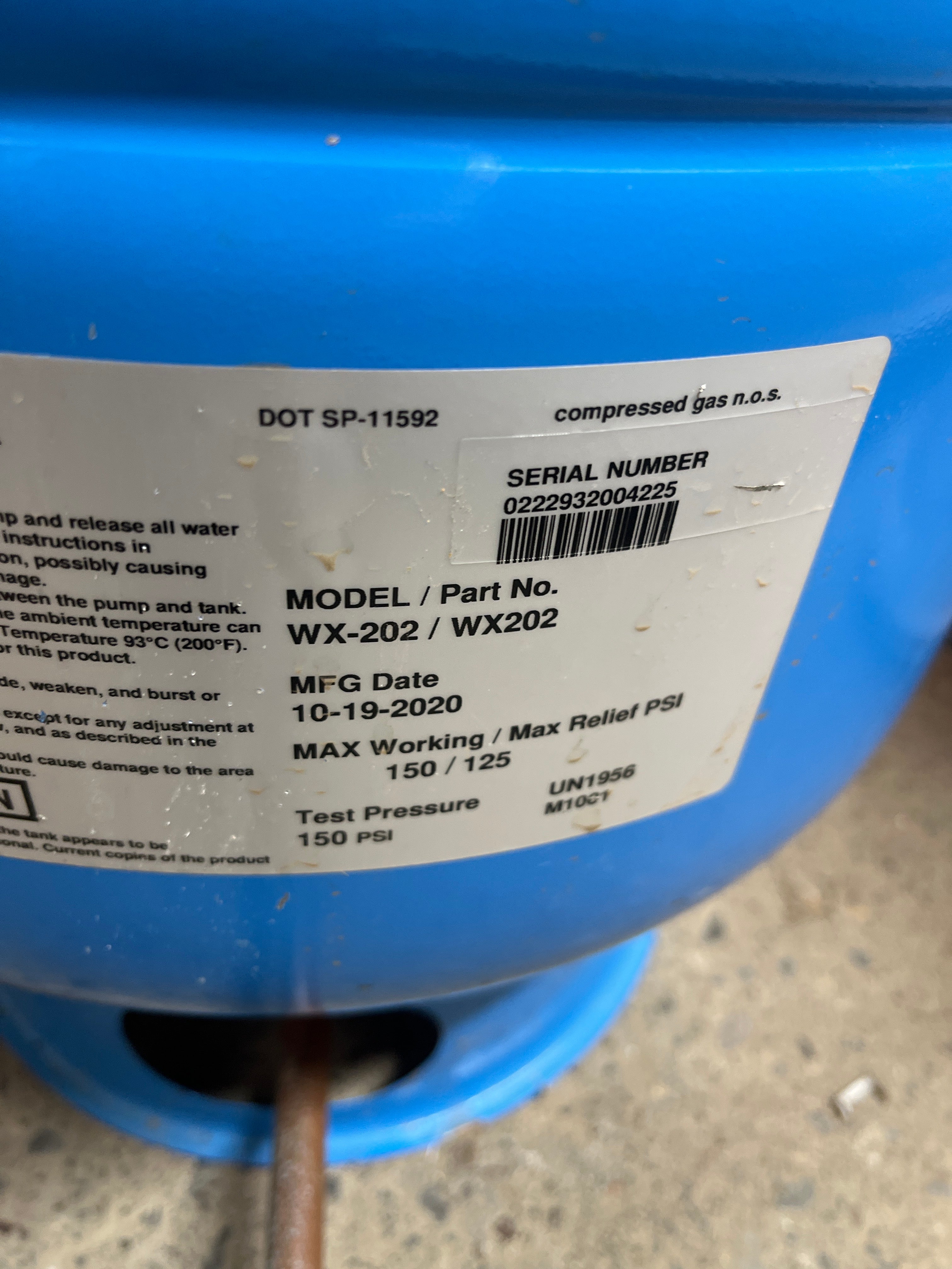 Pressure Tank