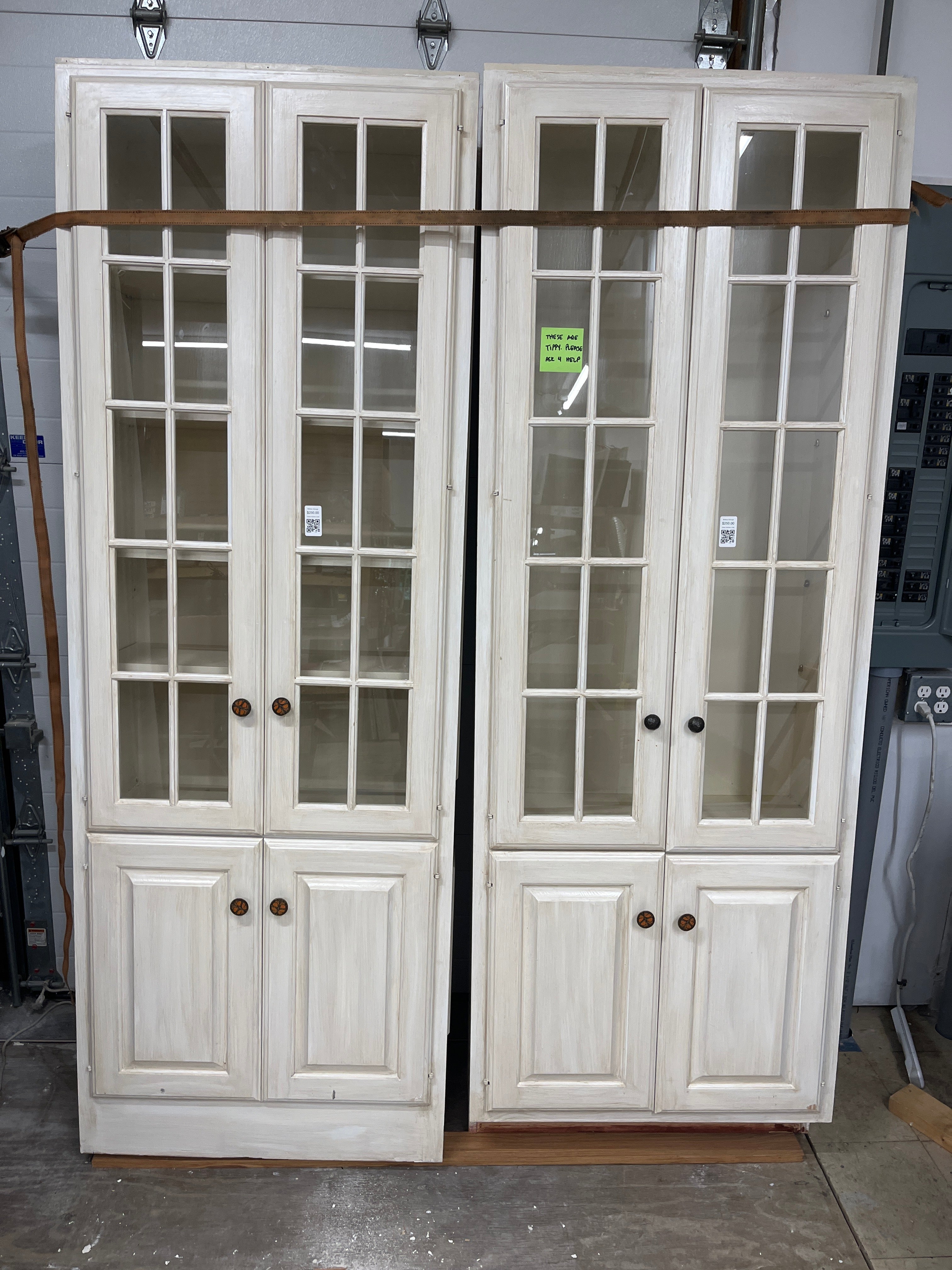Glass Kitchen Cabinet