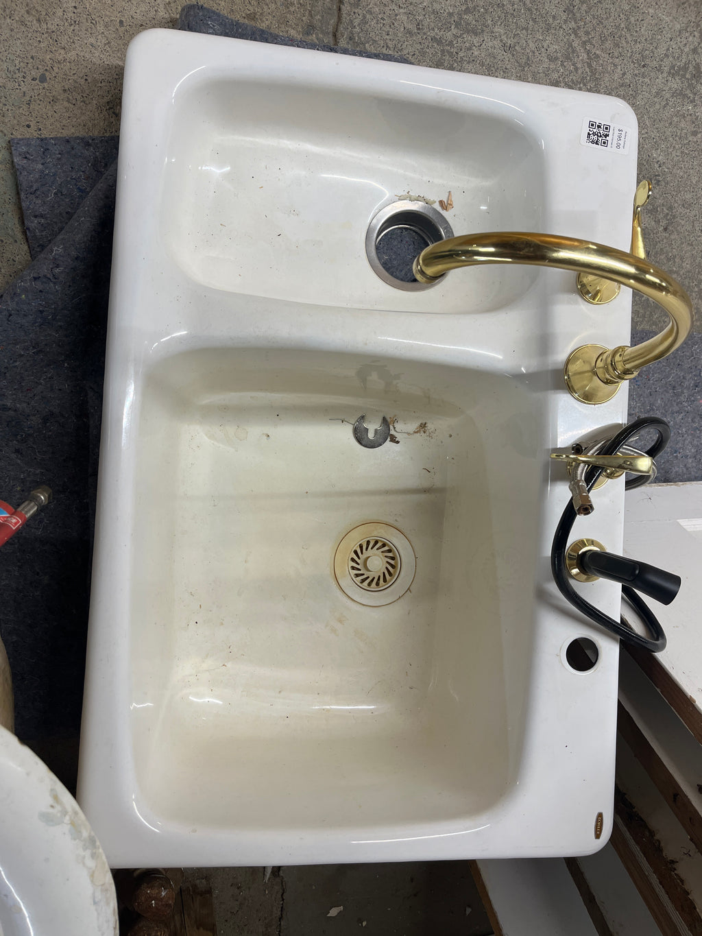 Cast Iron Kitchen Sink