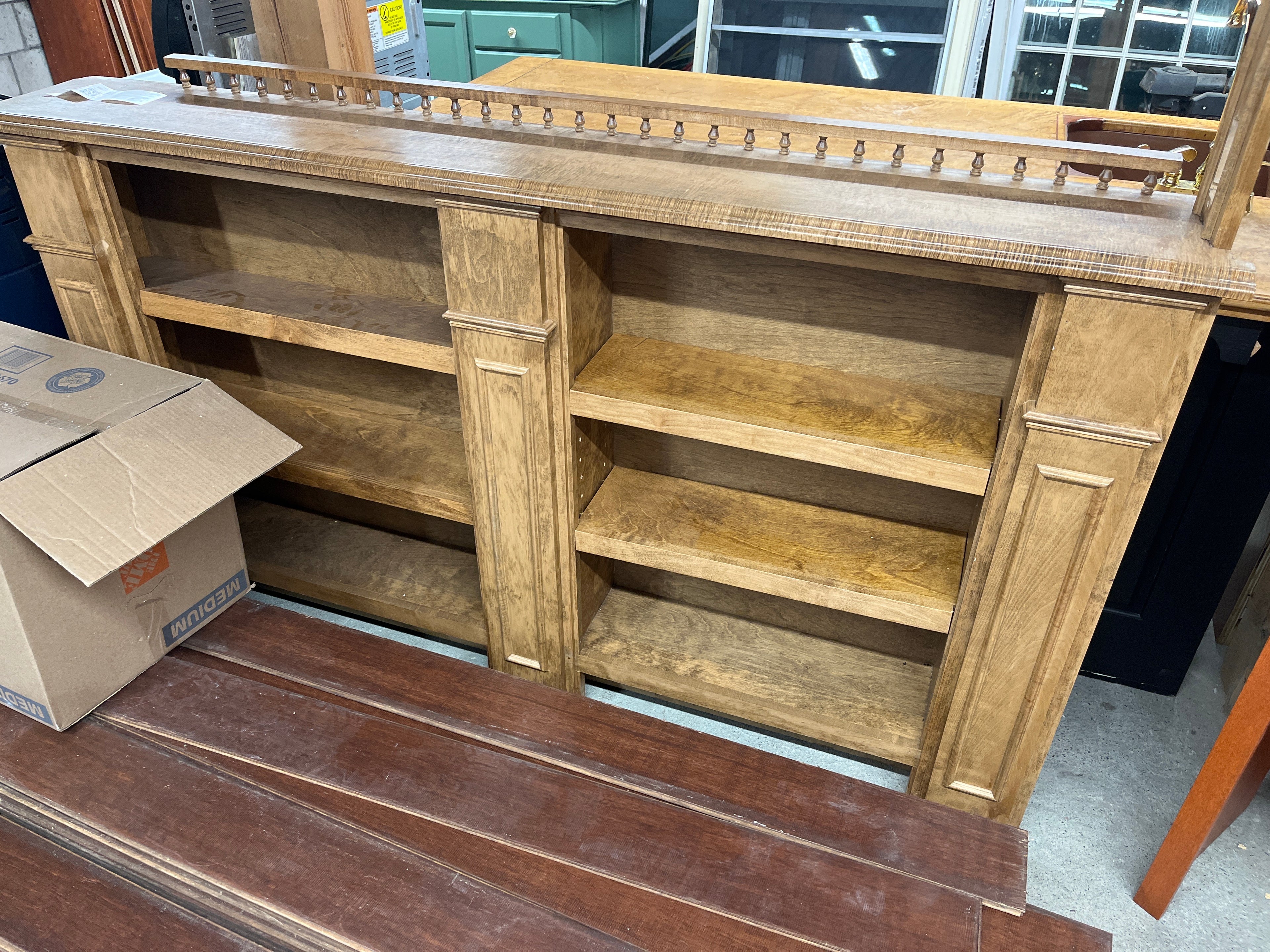 Built-In Railing Cabinet