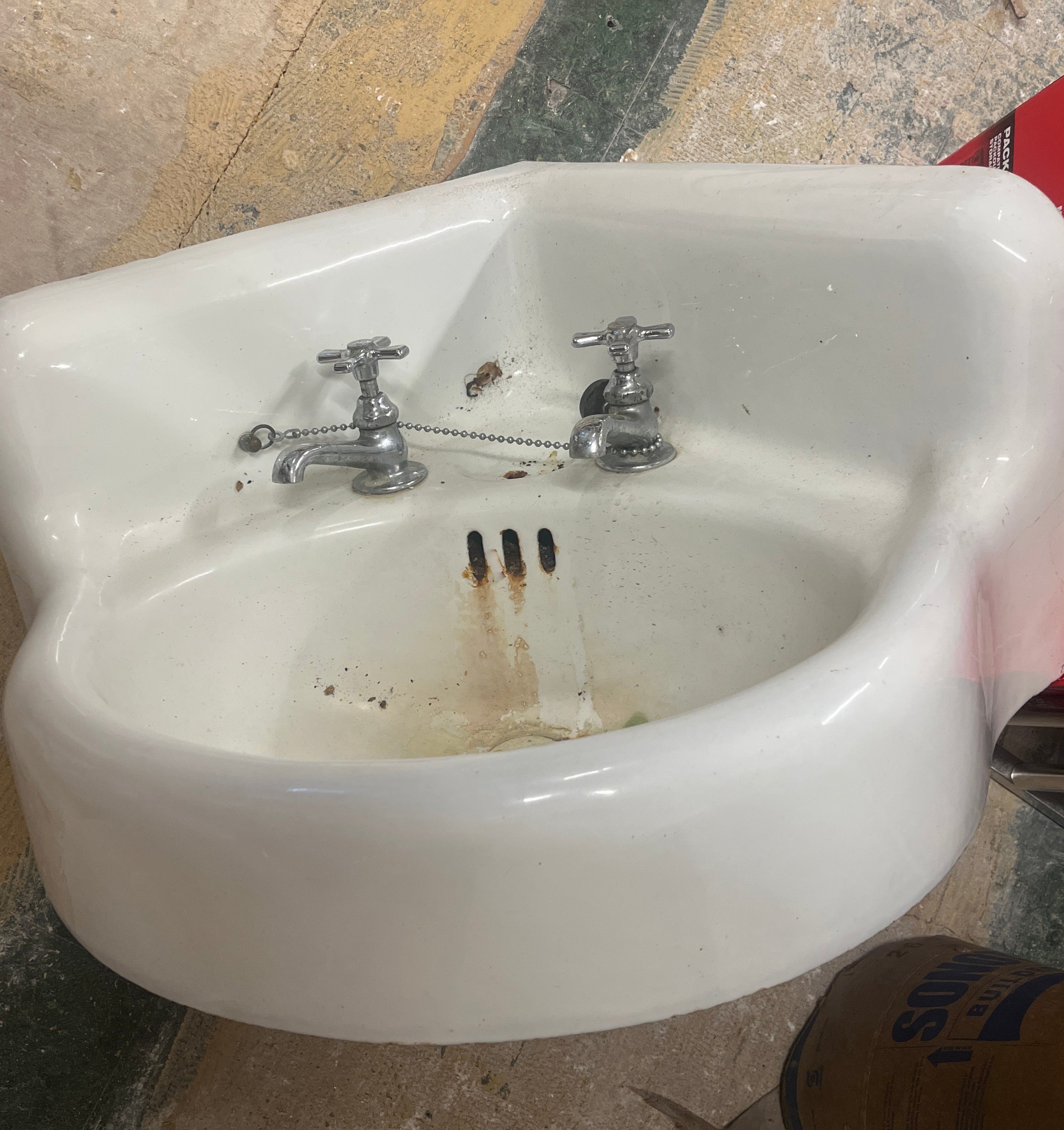 Corner Sink