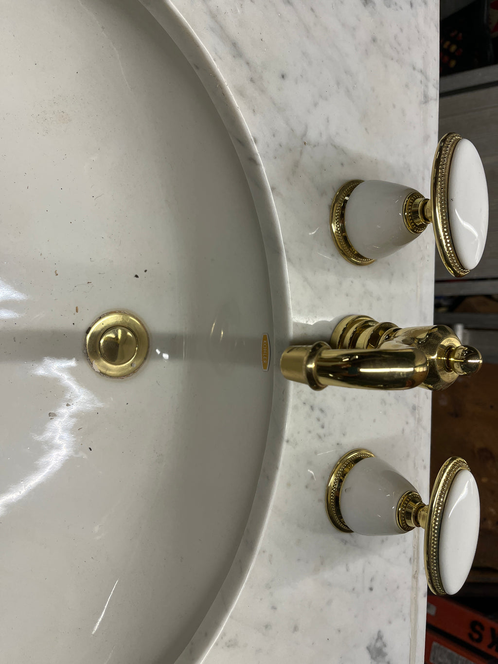 Green Bathroom Vanity