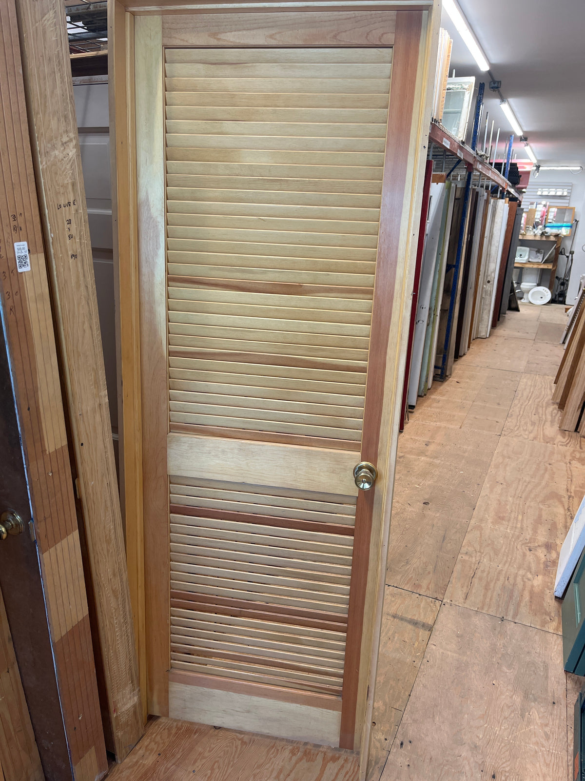28x80 Full Louver Door