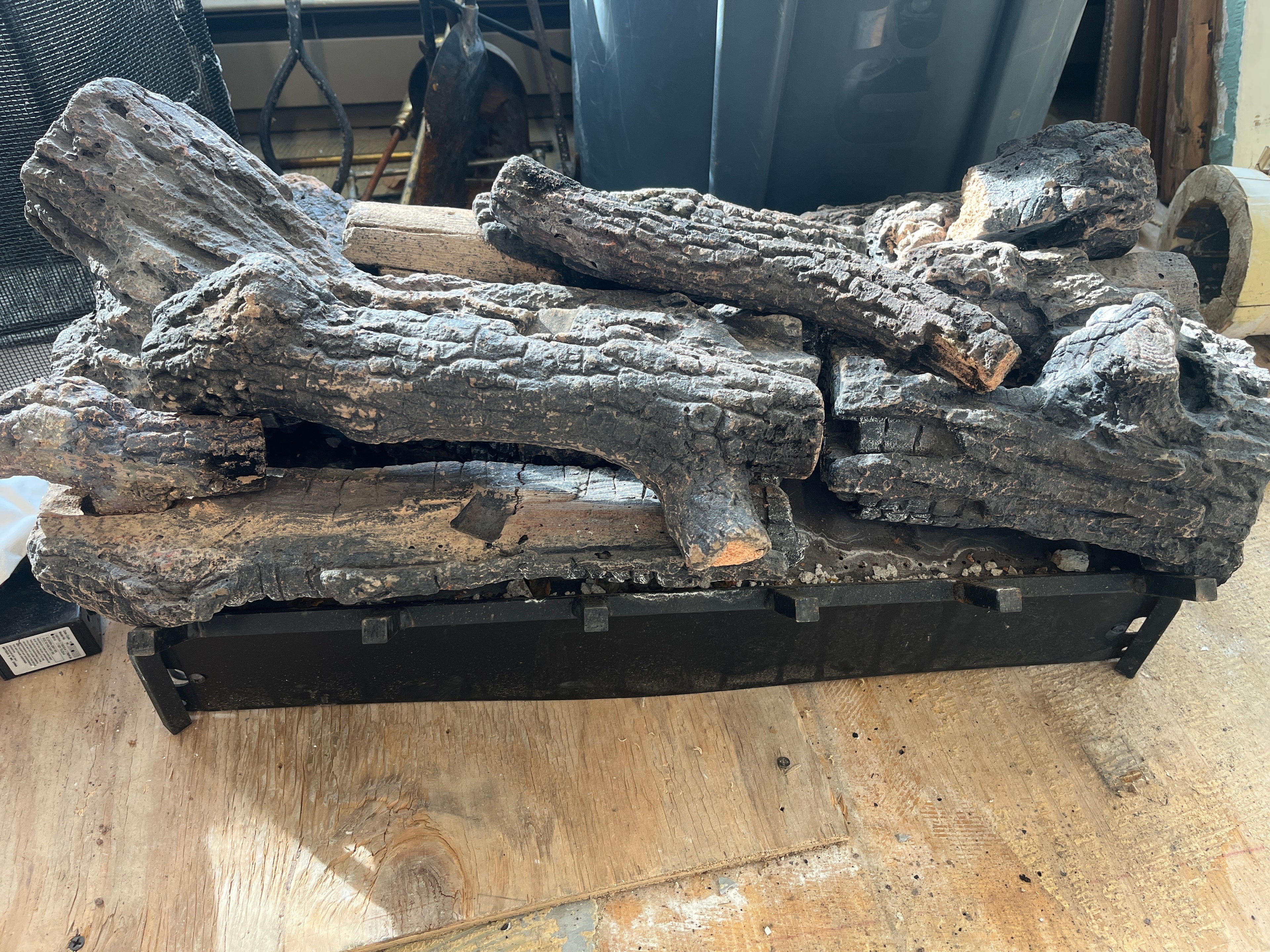 Fireplace Log, Gas