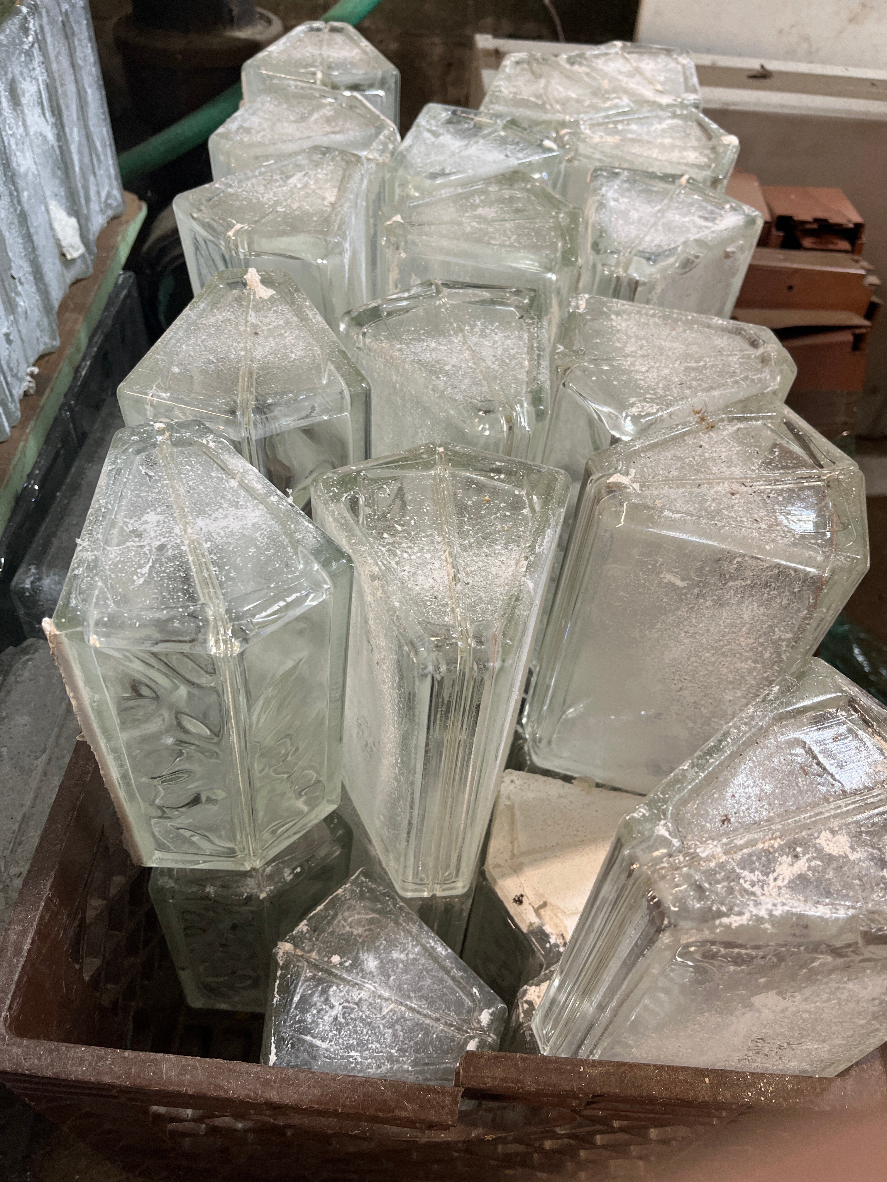 Glass Block Corner
