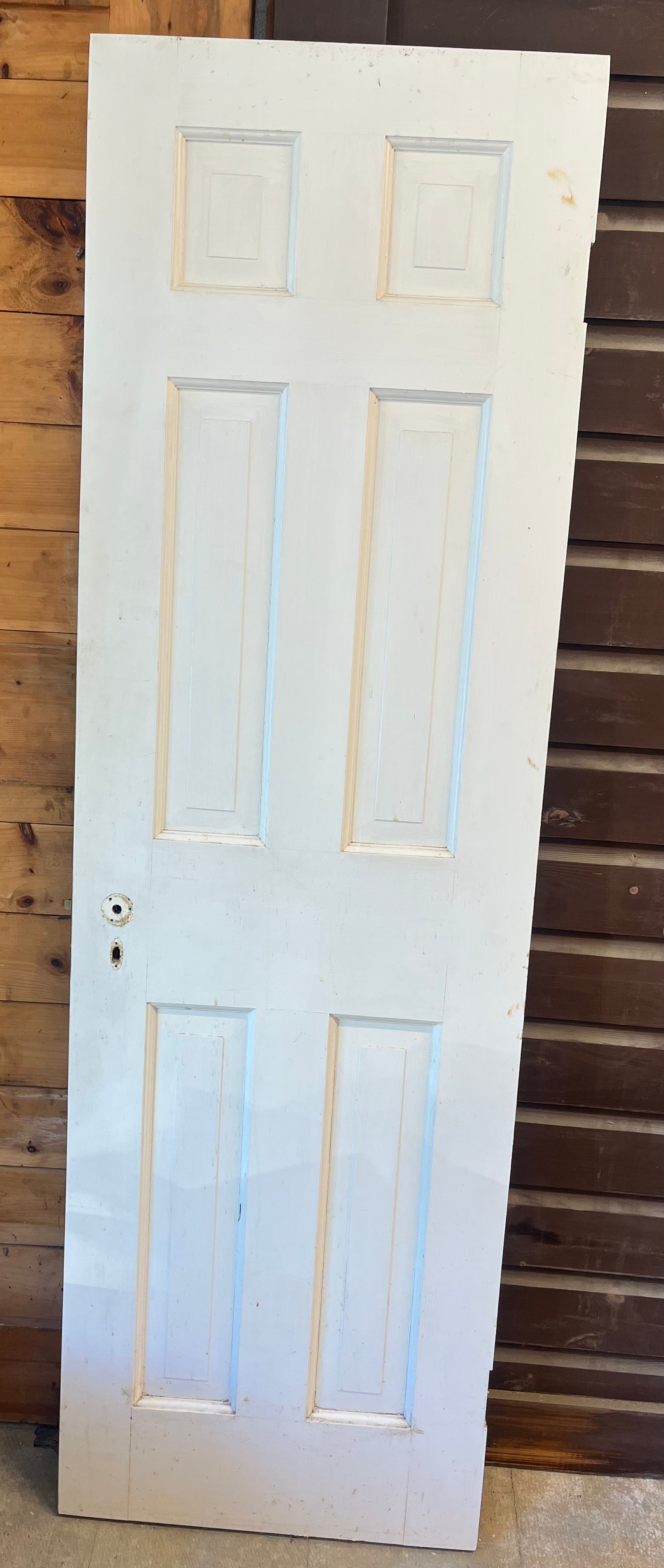 24x77.5” 6-panel pine door