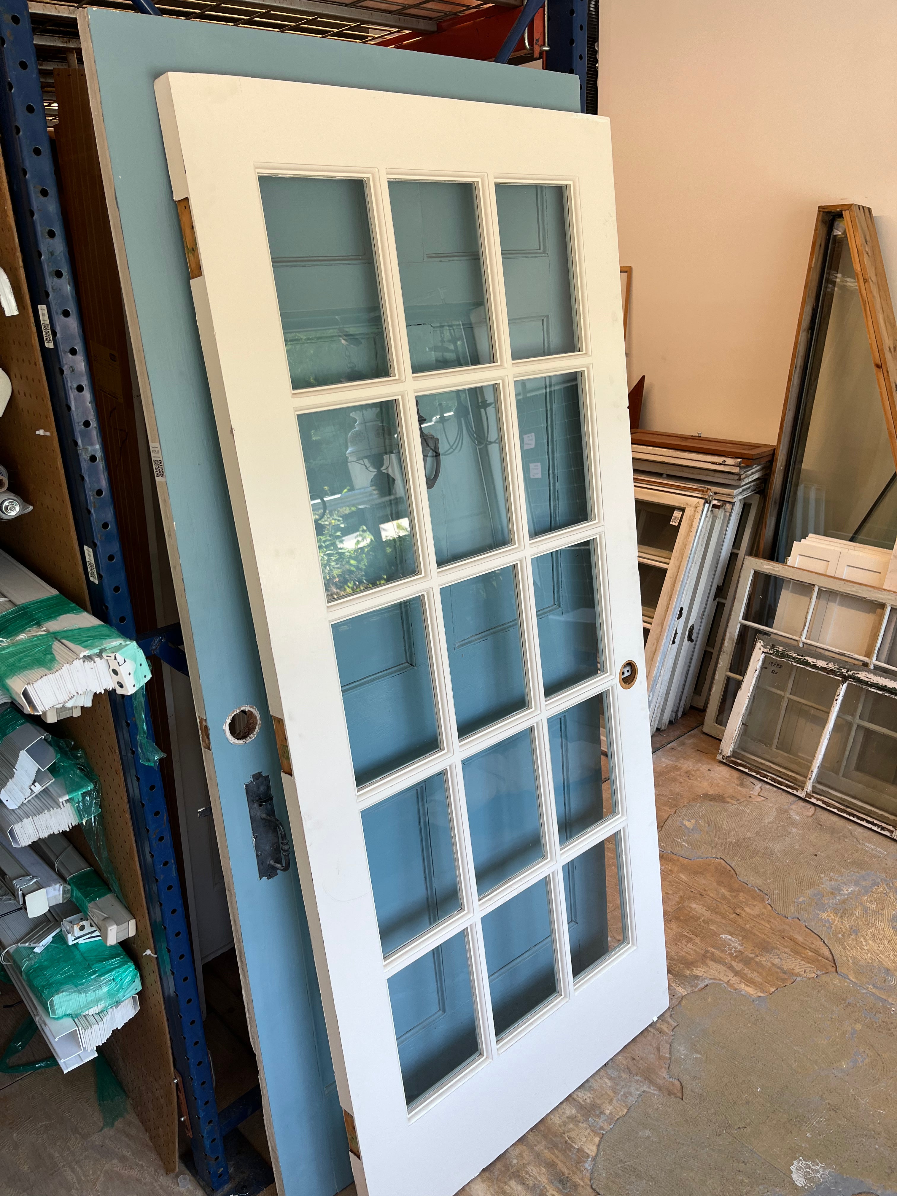 36x80 Pine French Door