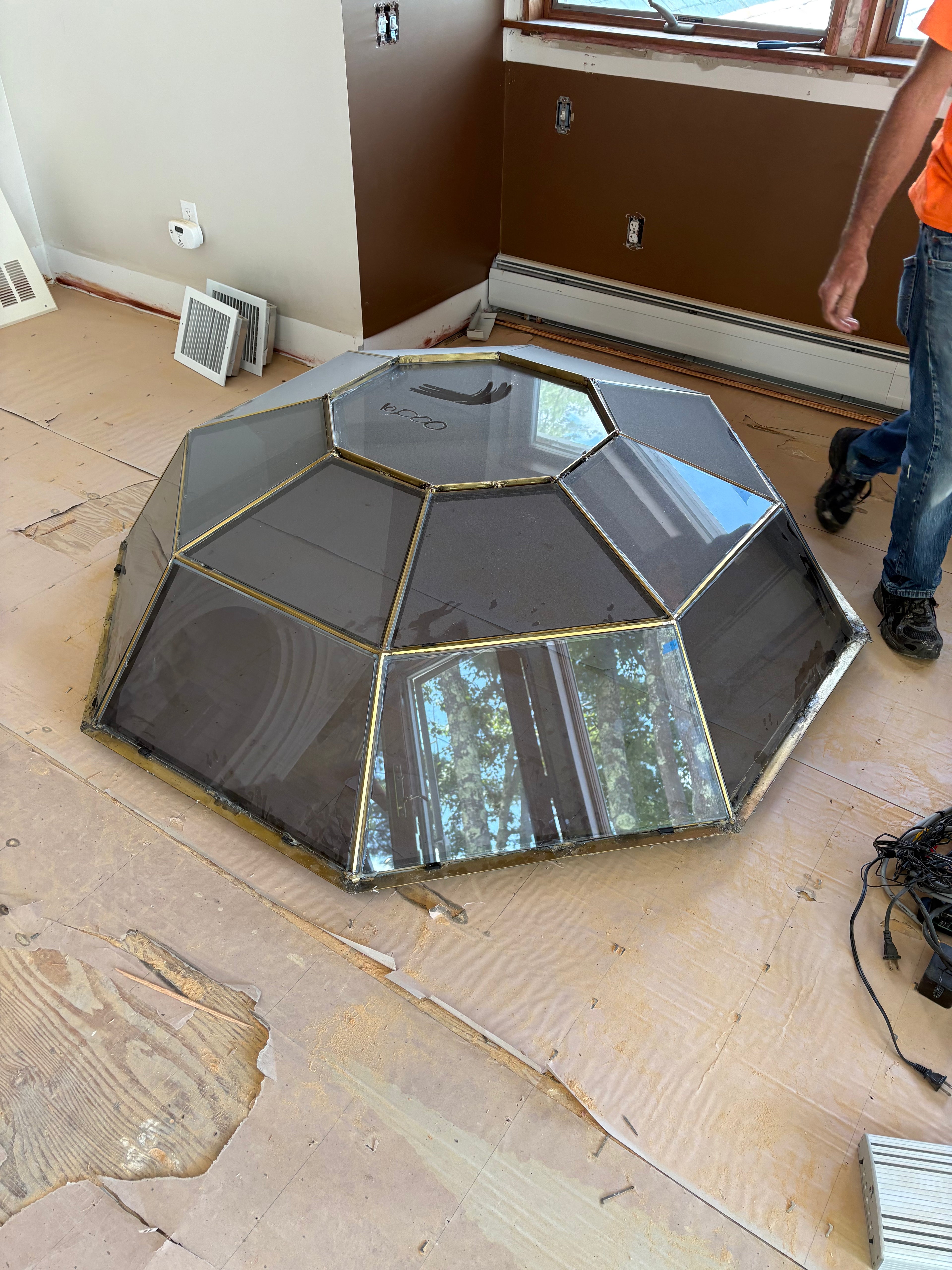 Brass Shower Dome