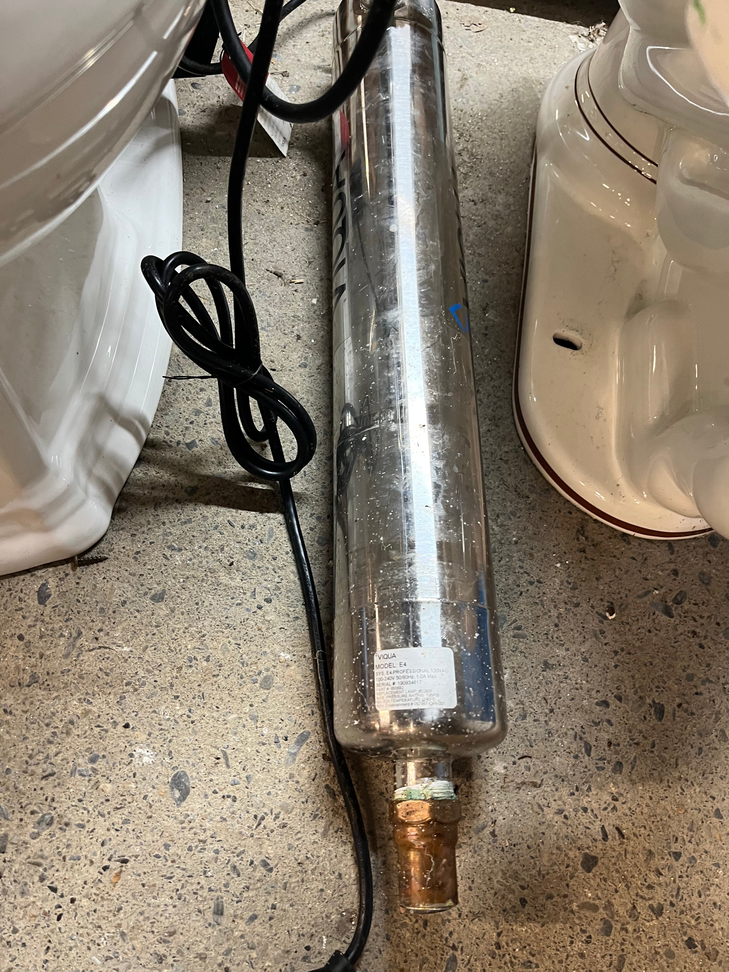 Viqua UV water filter