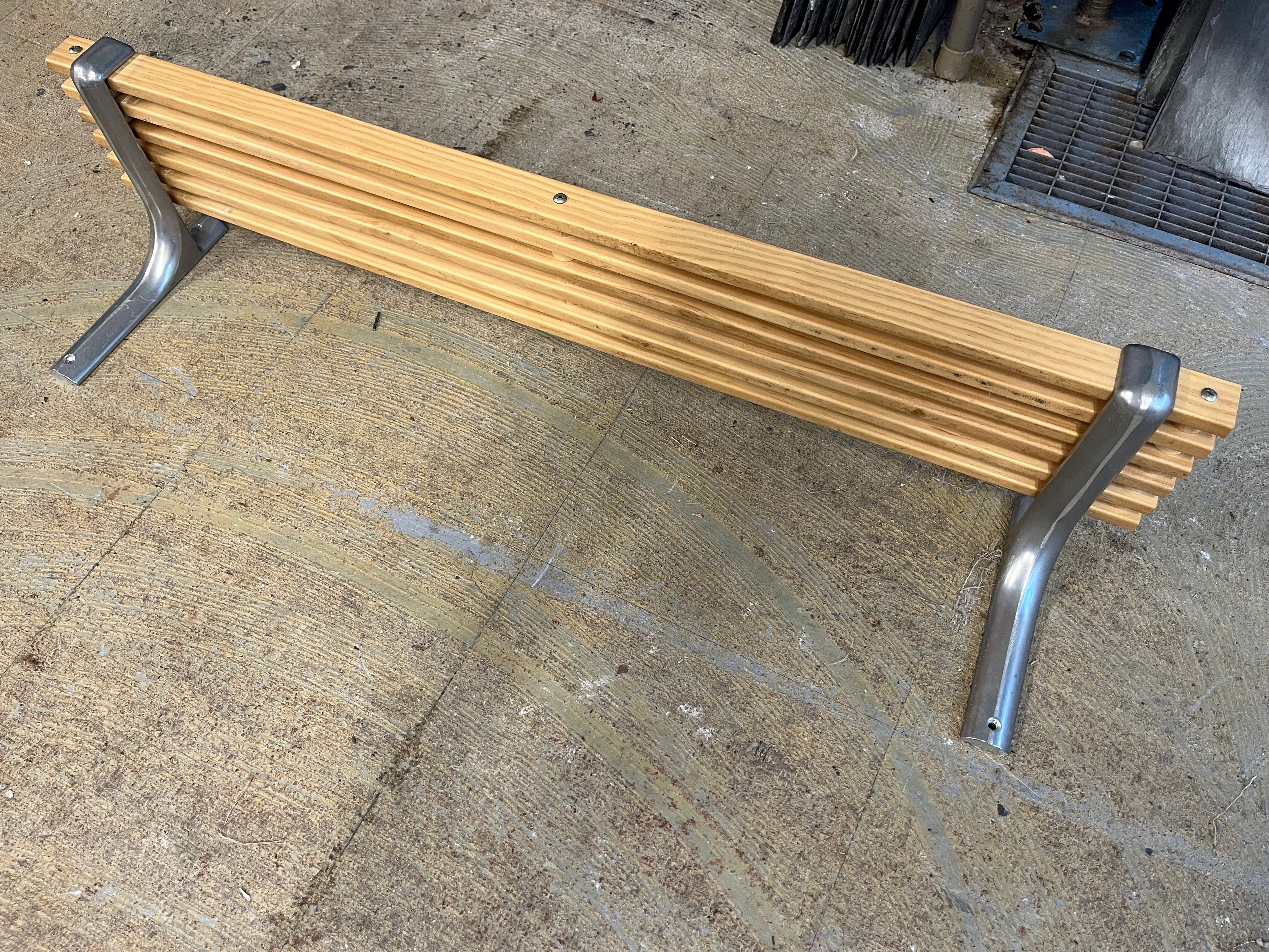 Wood & Aluminum Shelf