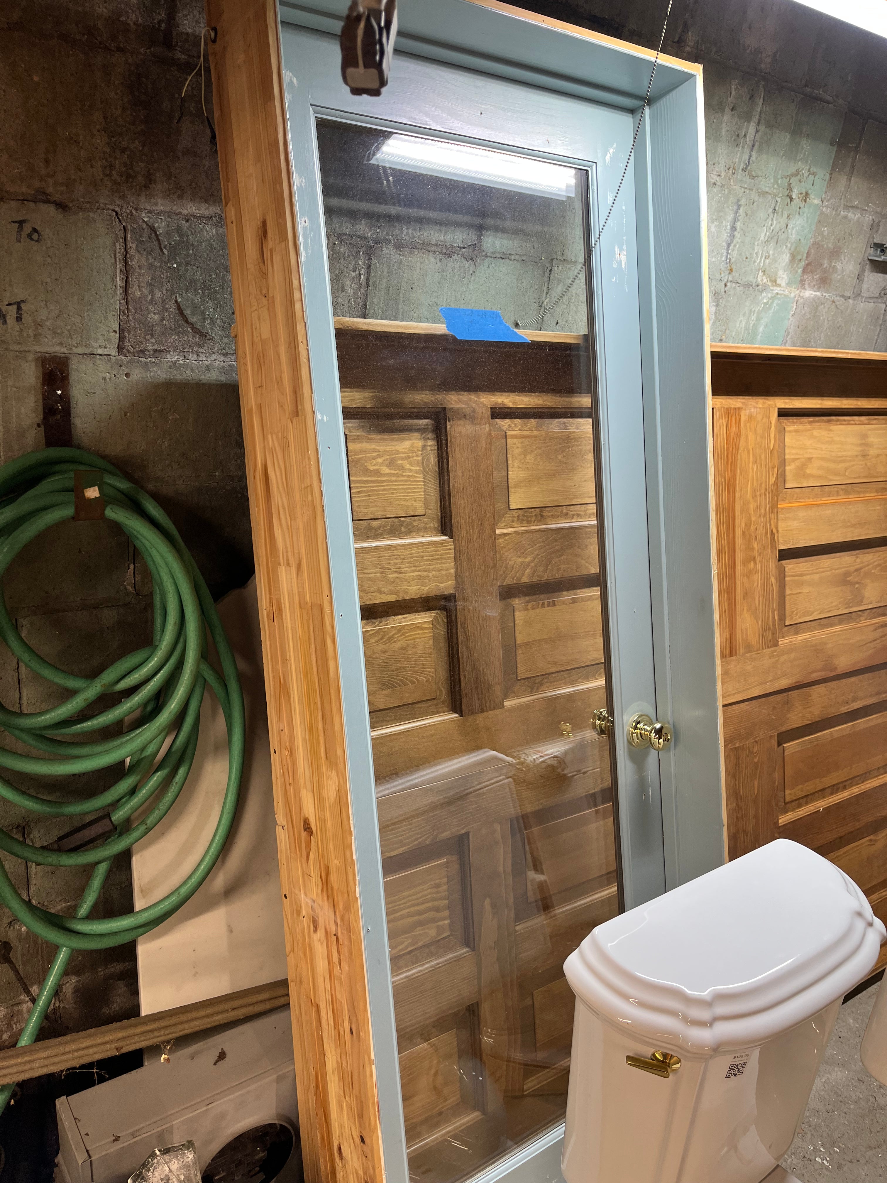 Full Lite Frenchwood Door