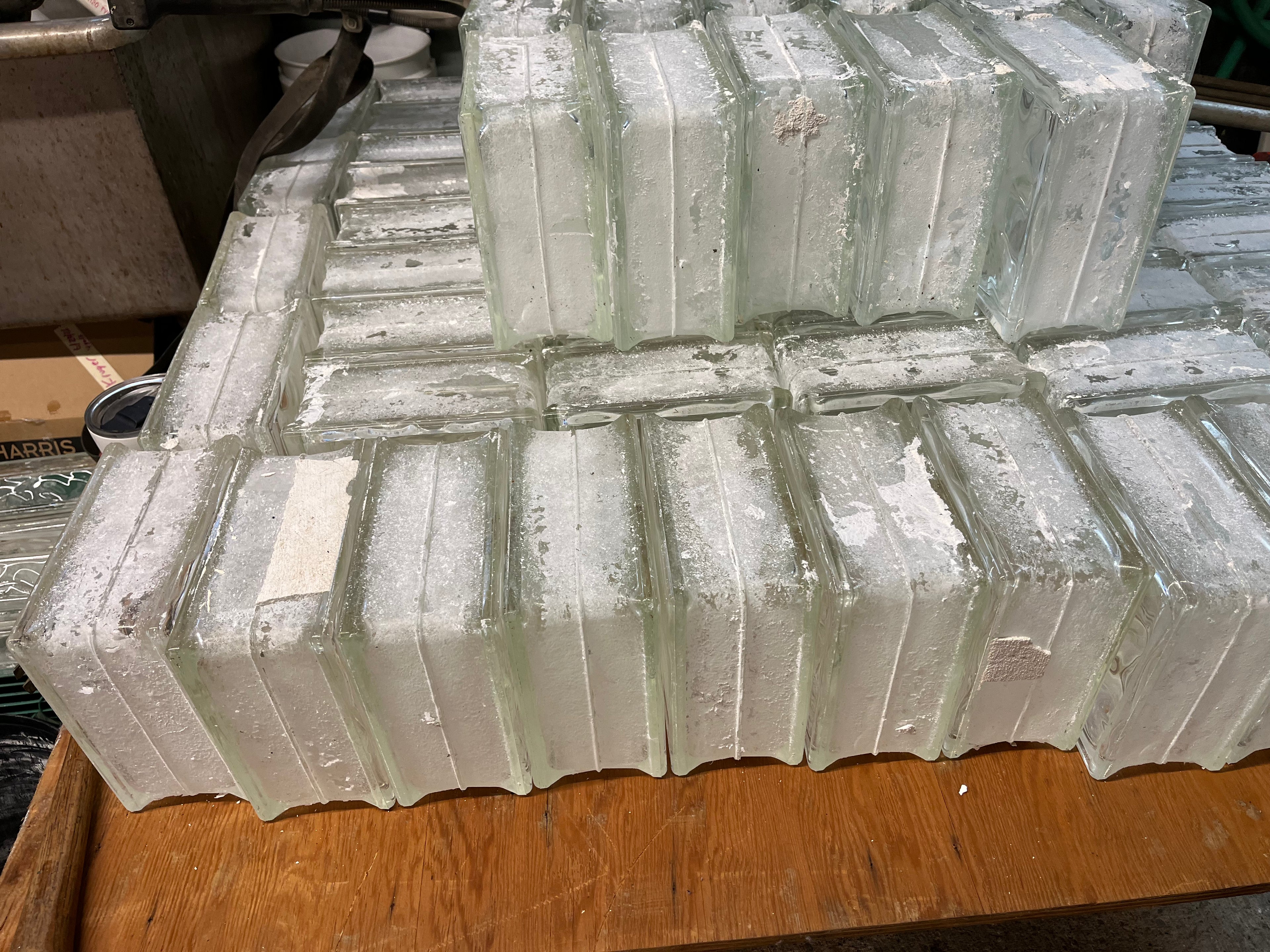 8x8x4” Glass Block