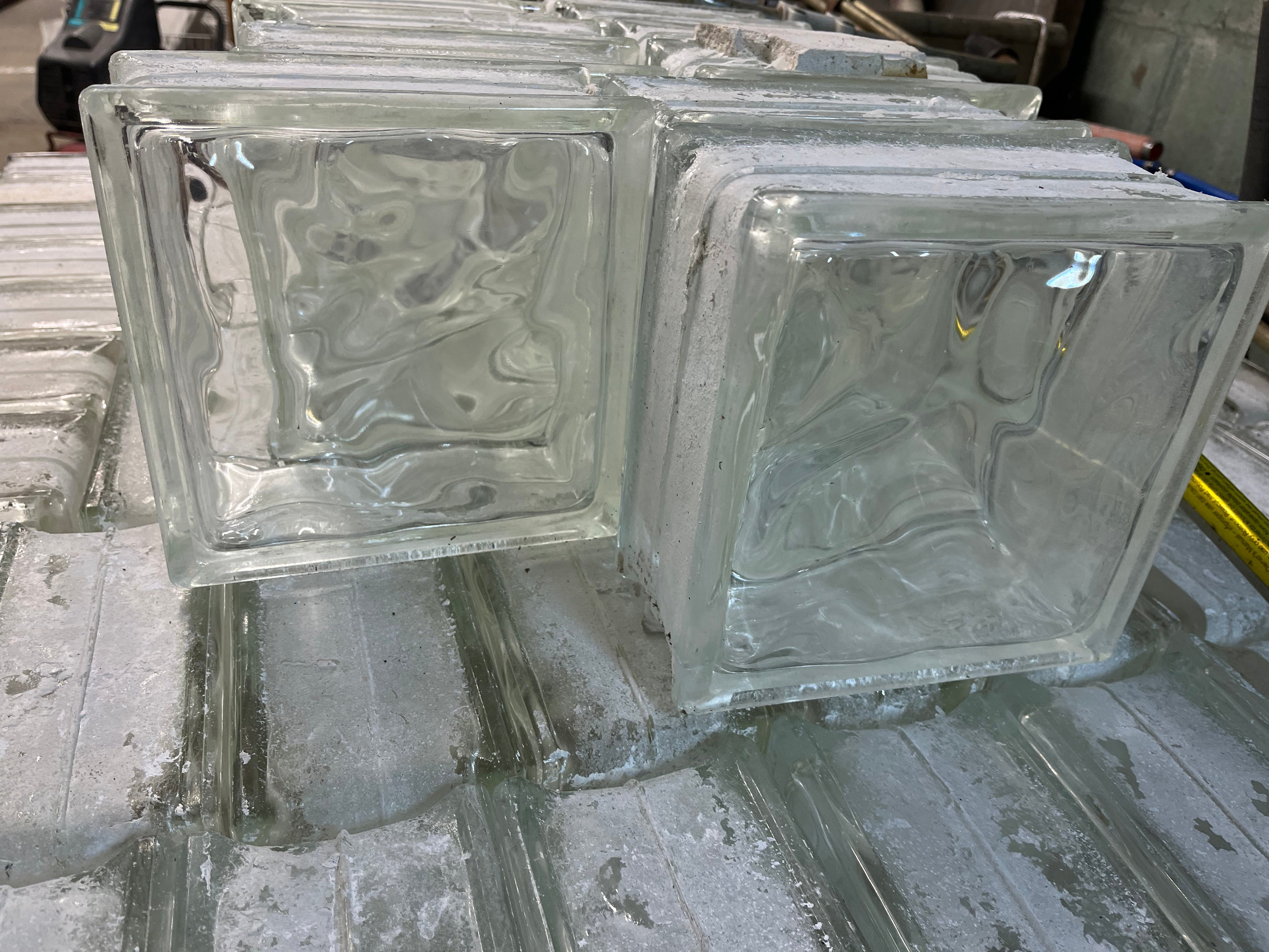 8x8x4” Glass Block
