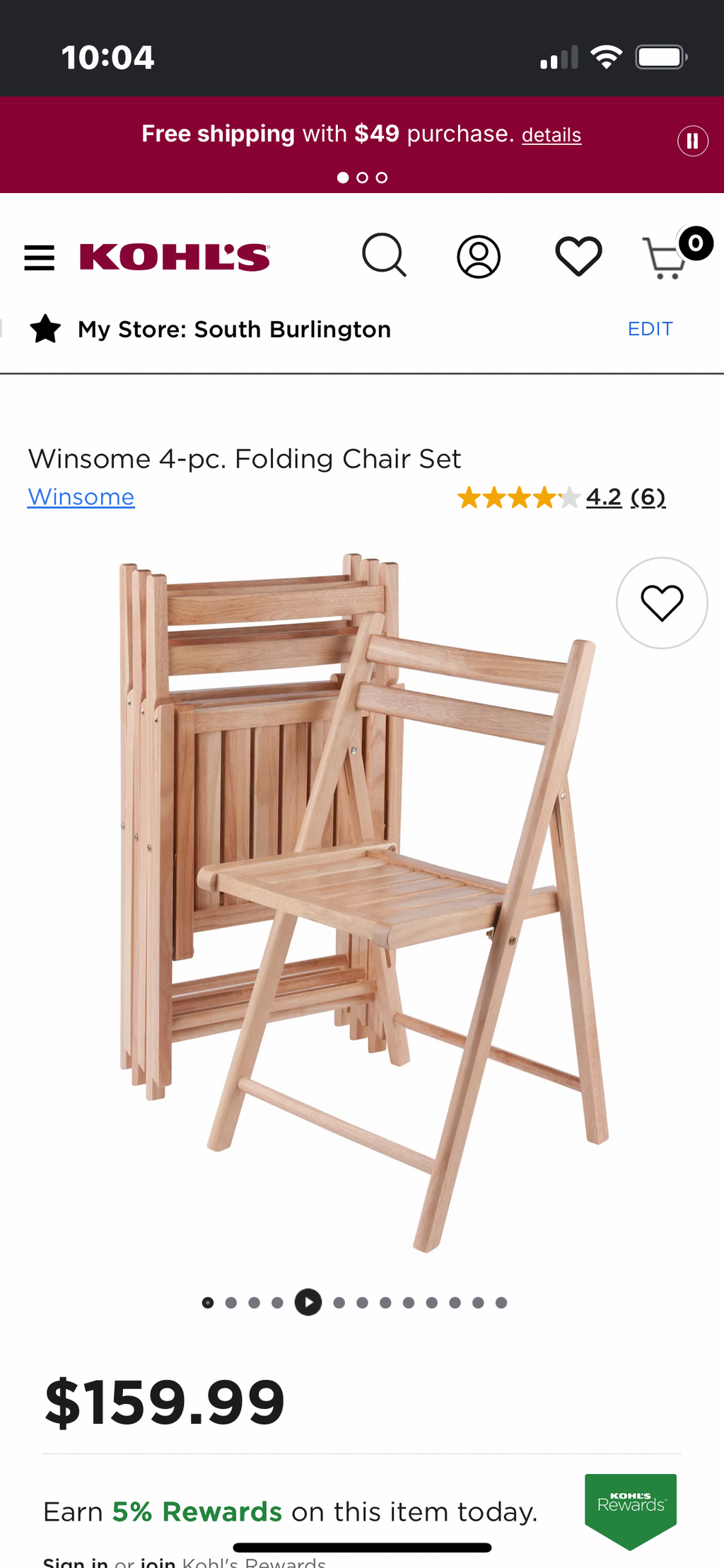Folding Chairs (4)