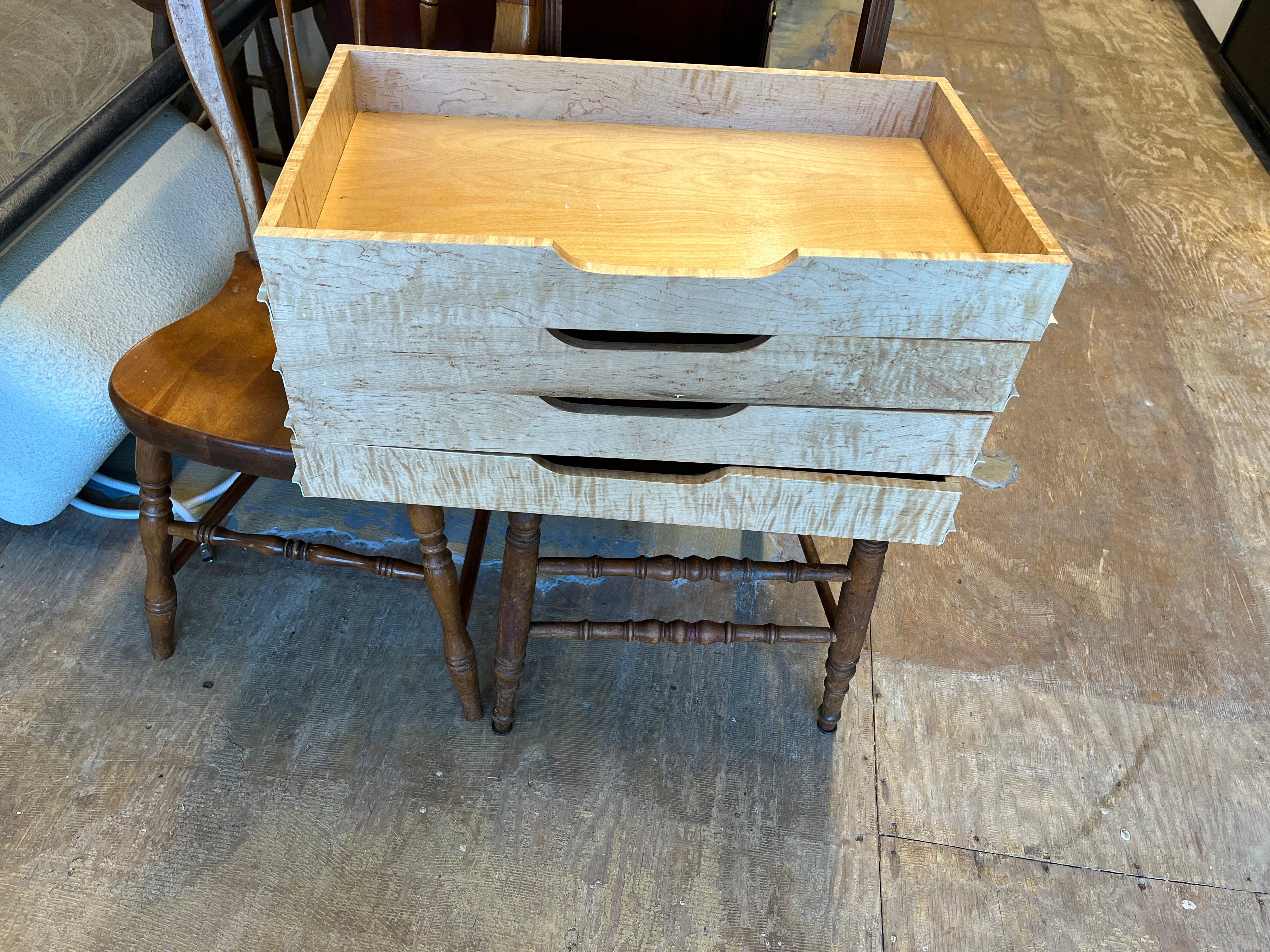 Birds Eye Maple Drawer