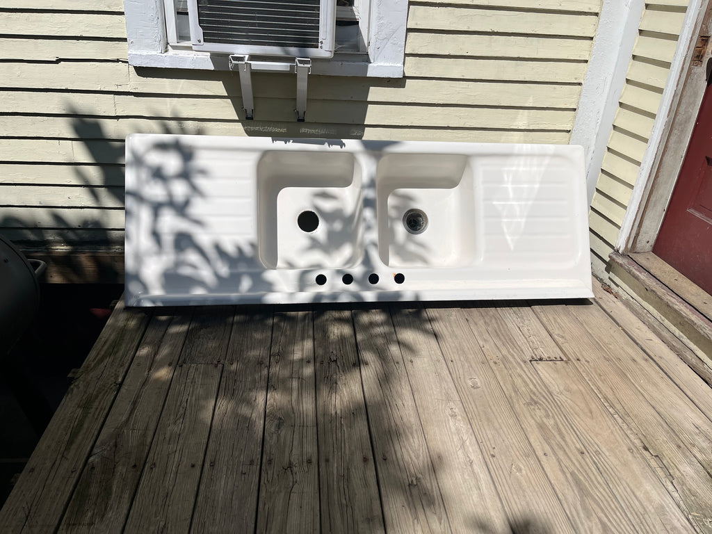 72" Cast Iron Sink