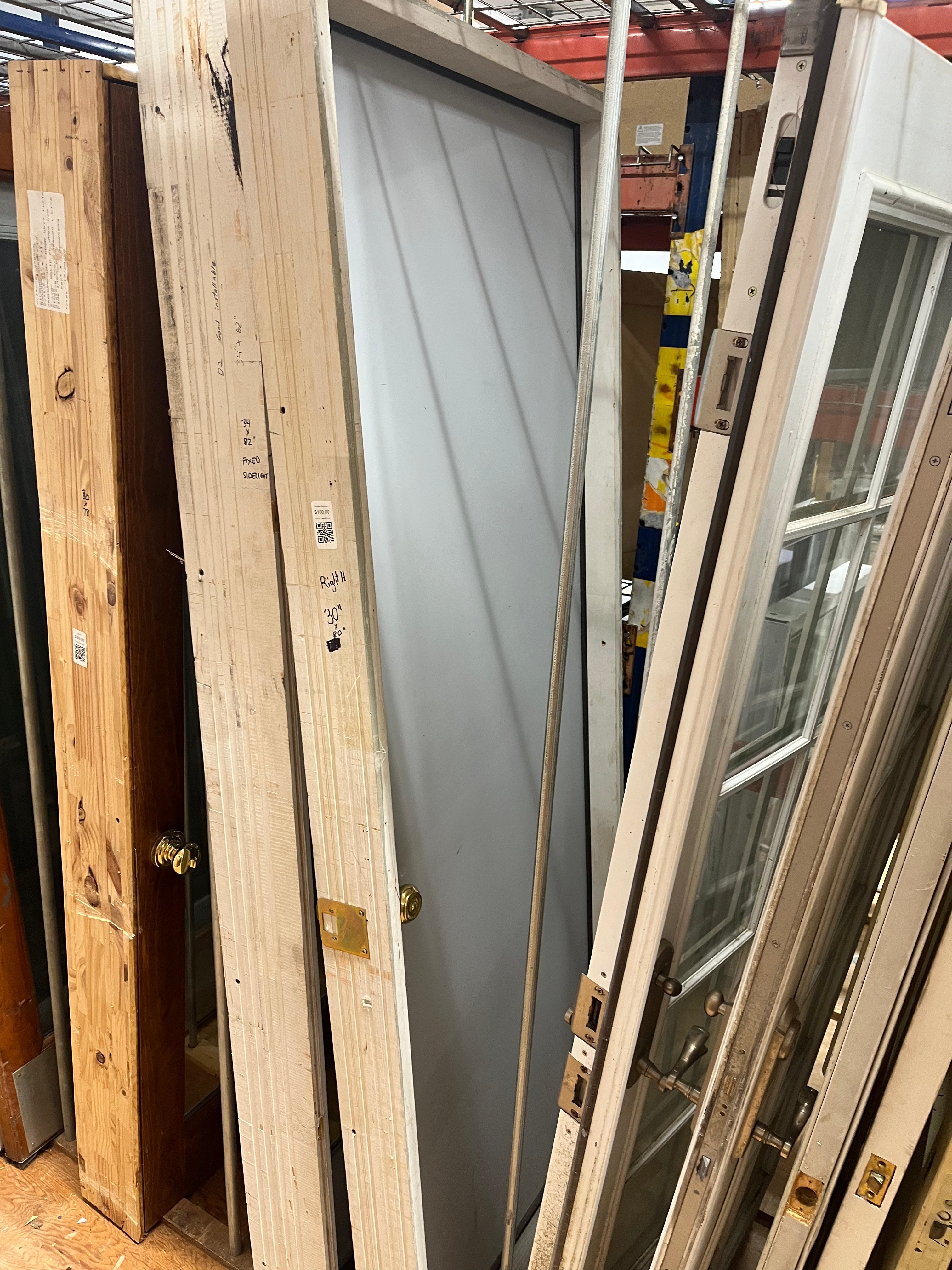 30x78" Metal Entry