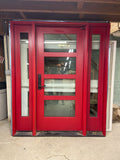 Red Entry Door