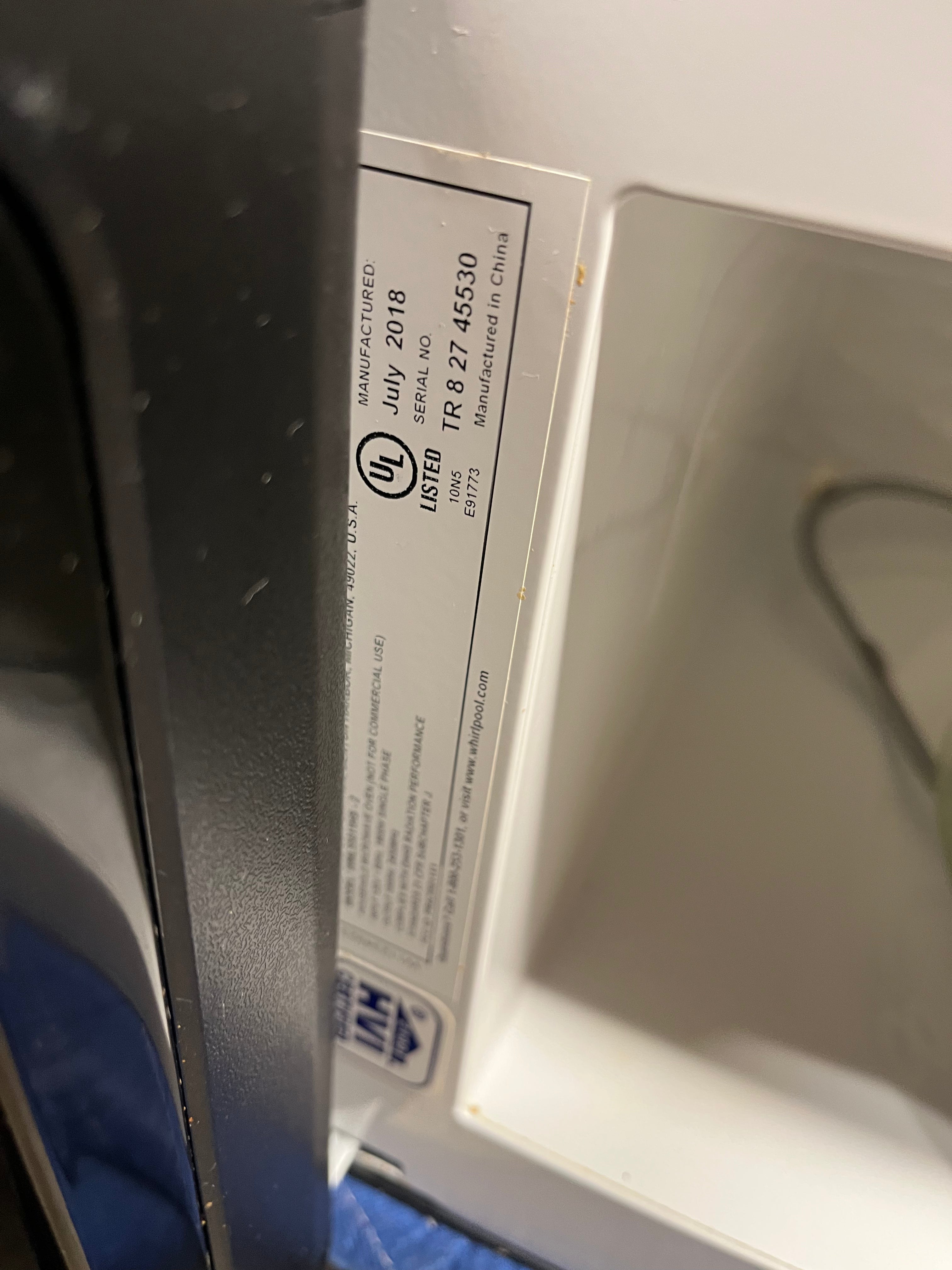 Slimline Microwave Undermount