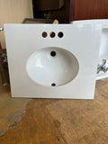 24" Vanity Sink Top
