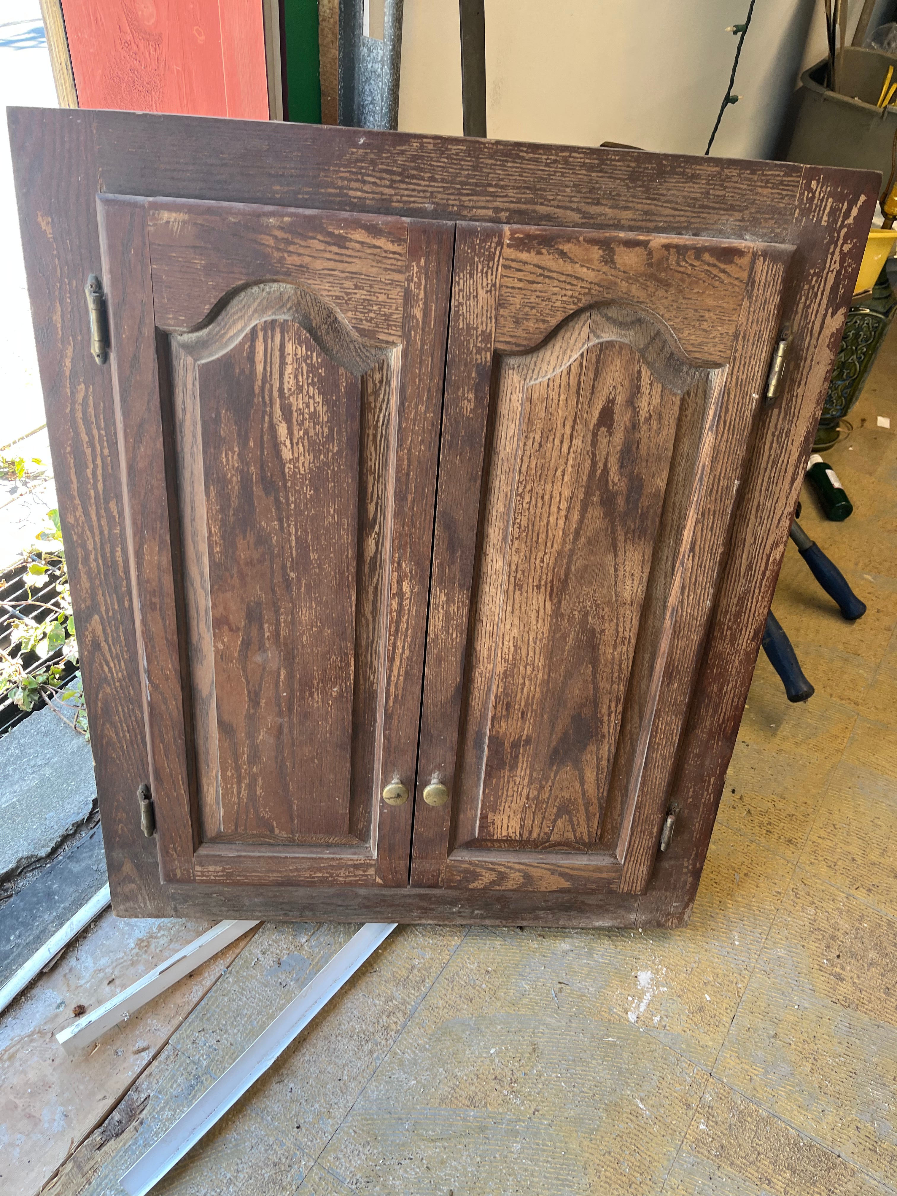 Oak Medicine Shelf
