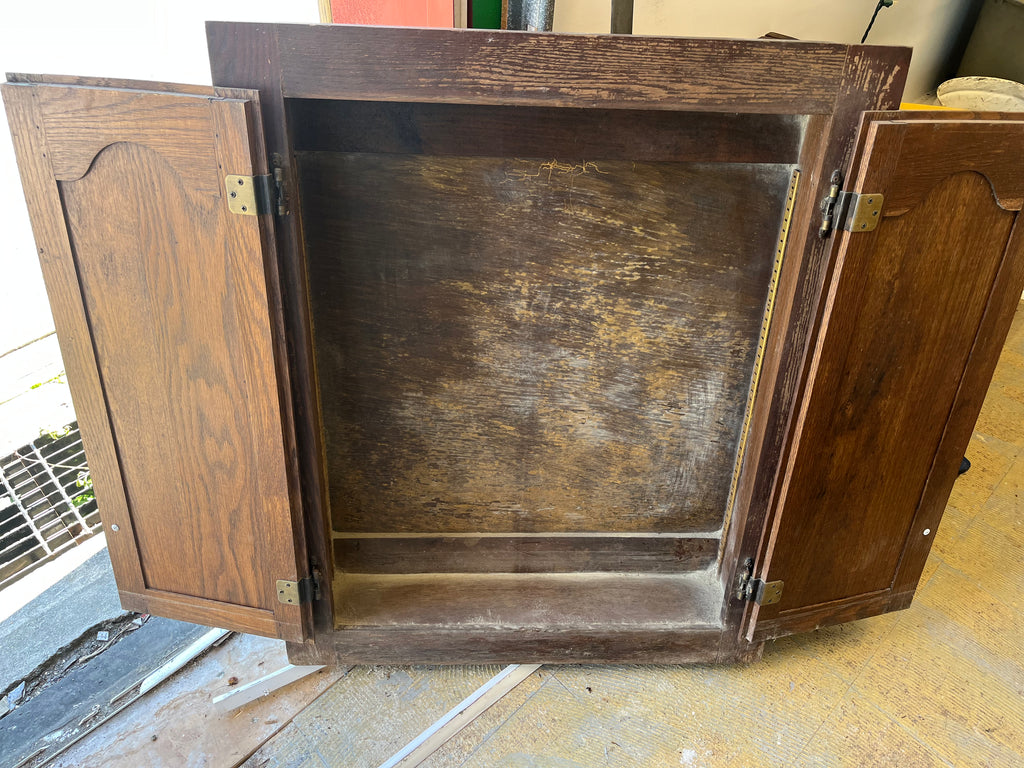 Oak Medicine Shelf