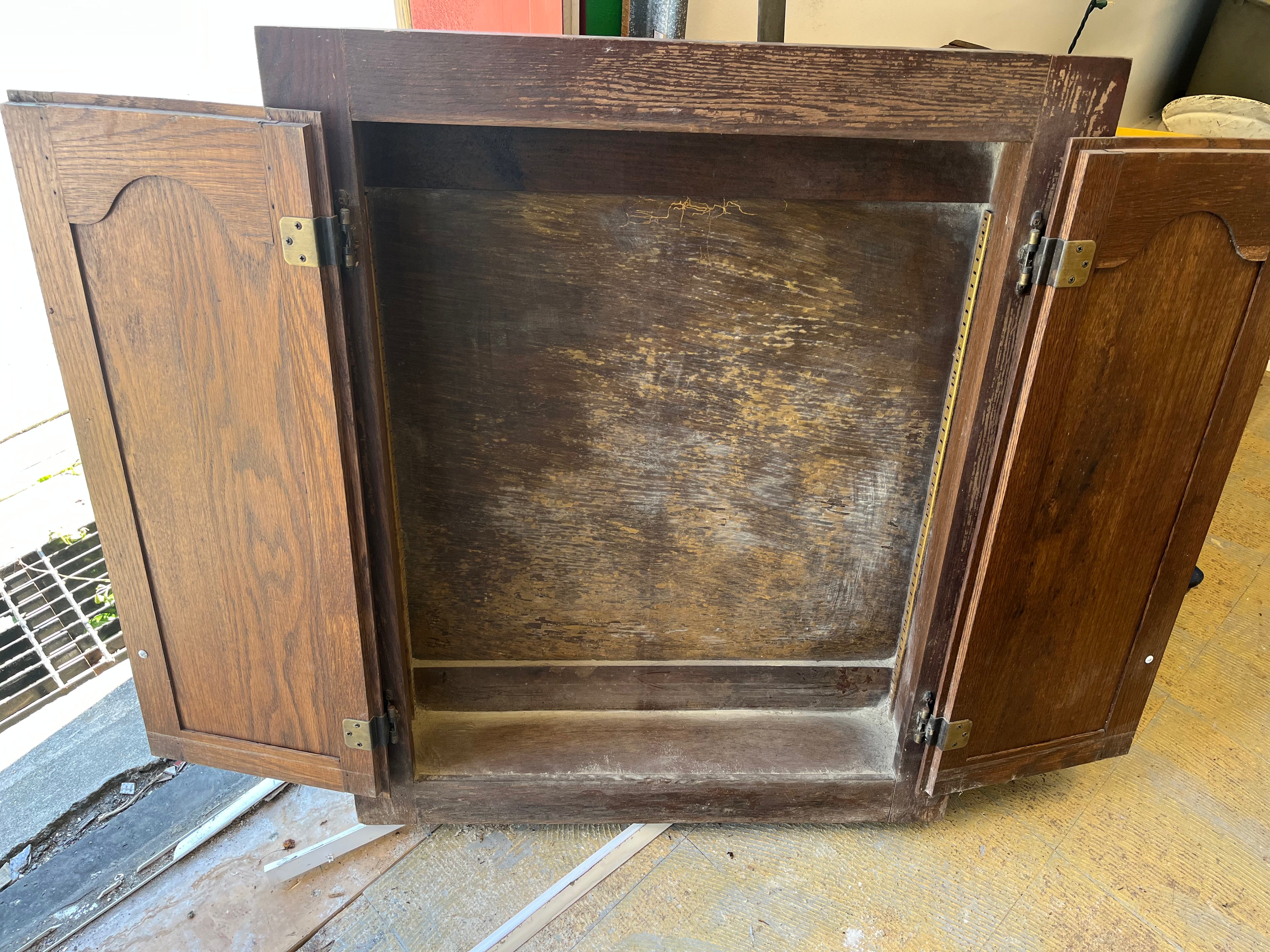 Oak Medicine Shelf