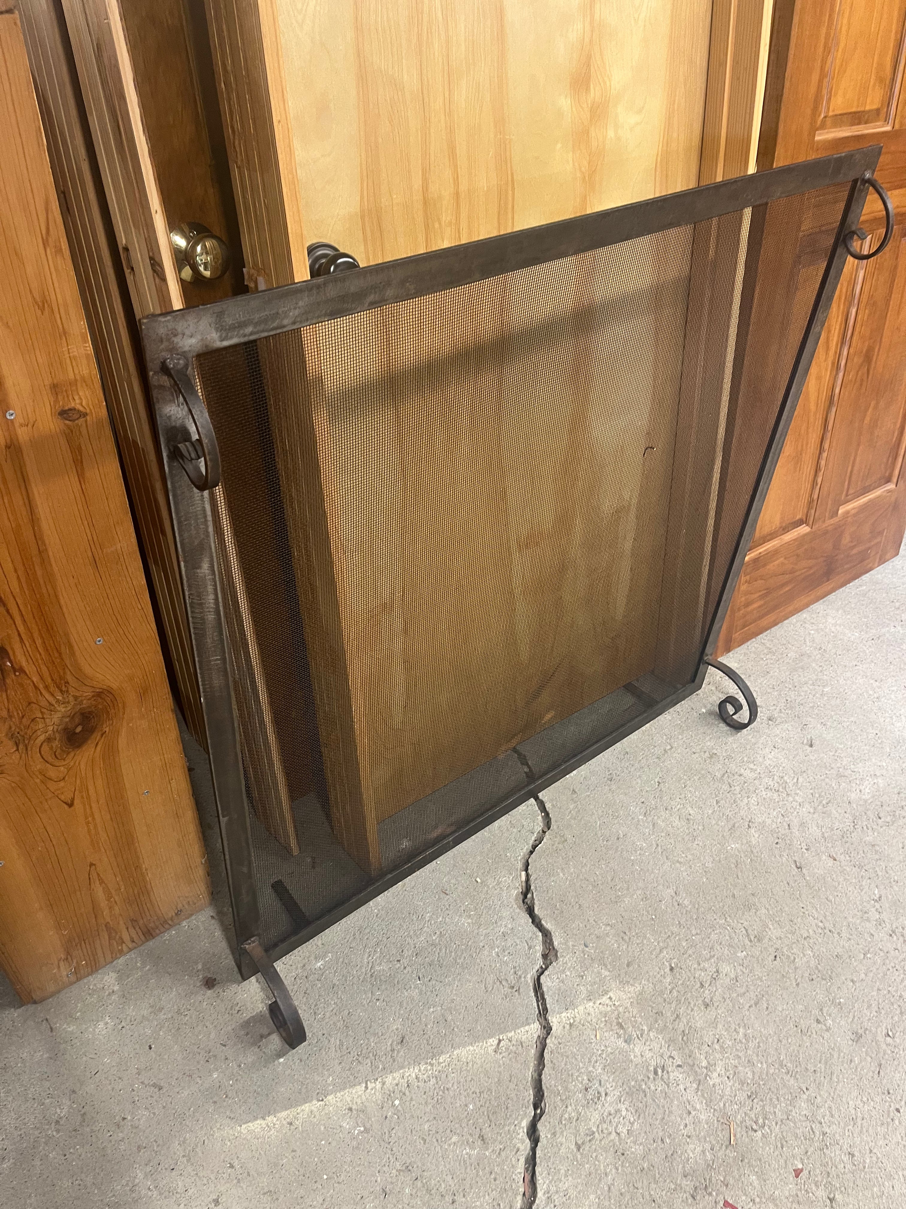 42” fireplace screen