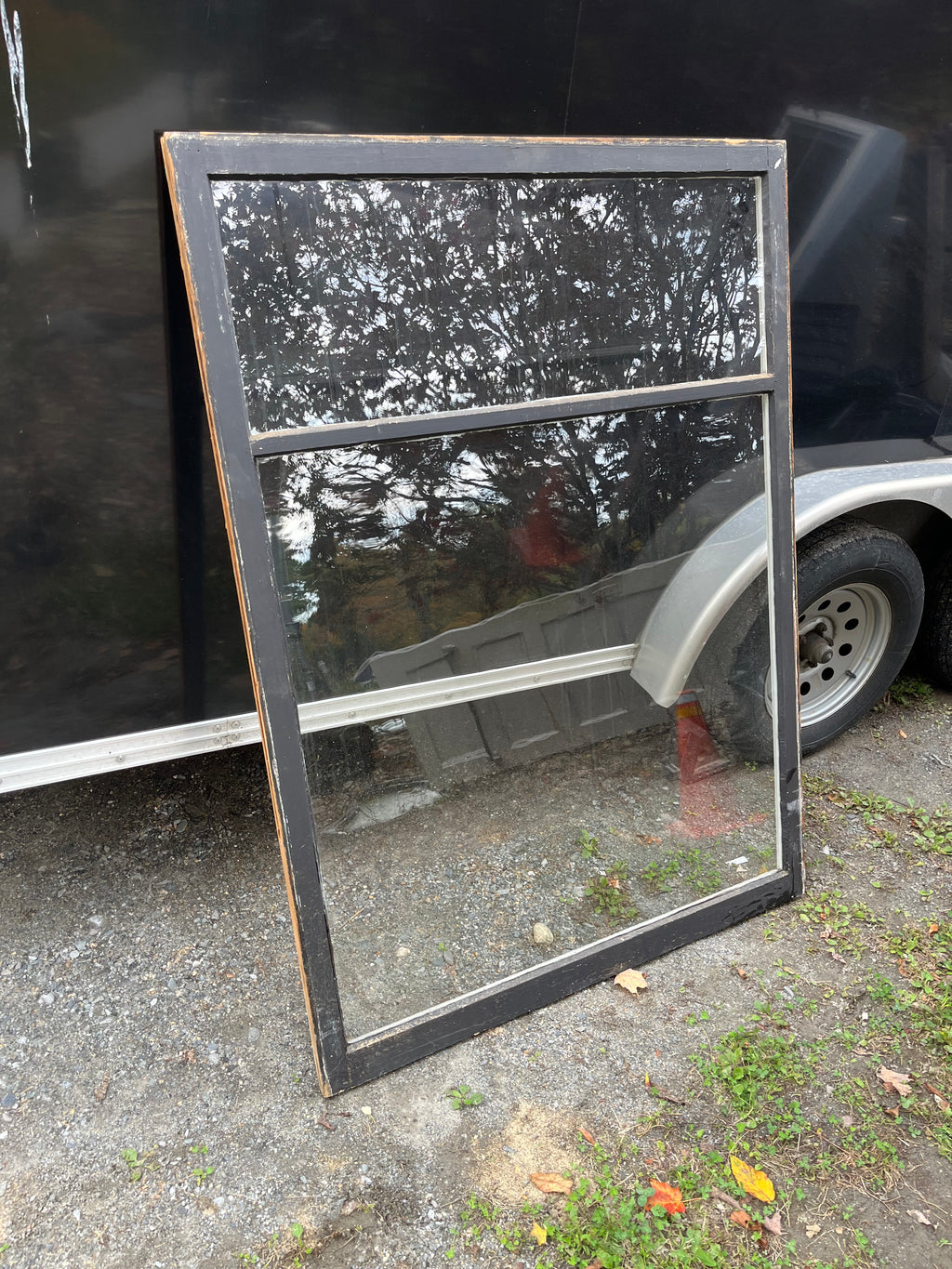 Huge Wavy Glass Sash