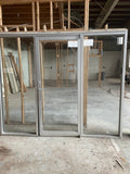 Commercial glass entry door with side lights