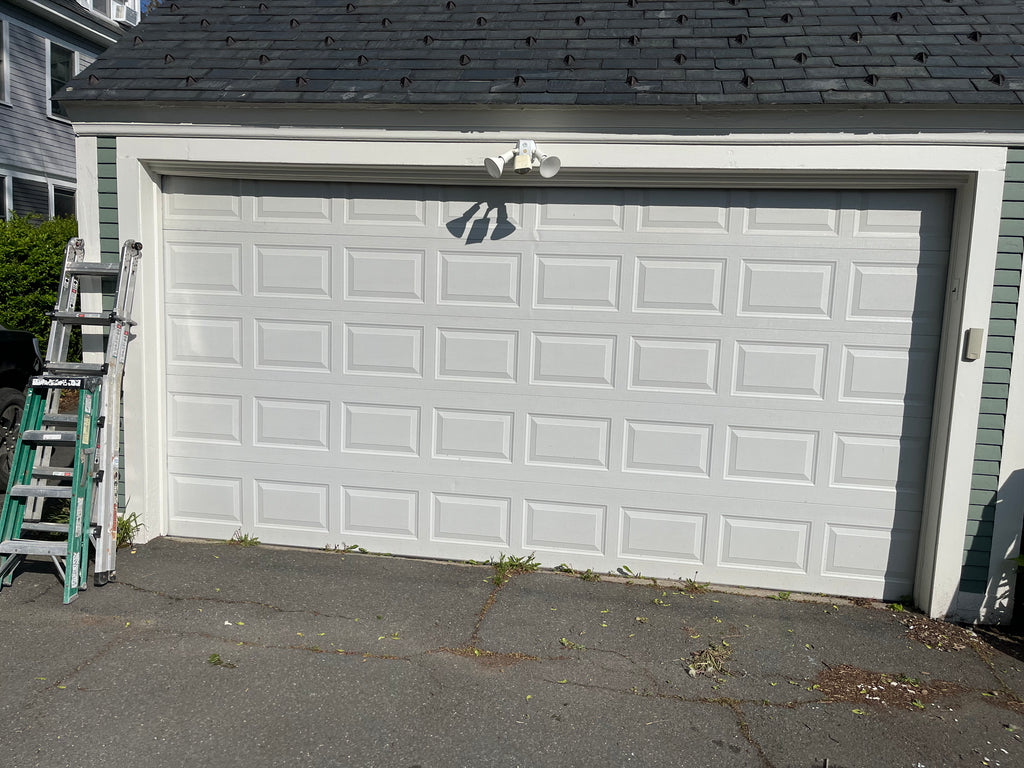 8x16’ metal insulated overhead door