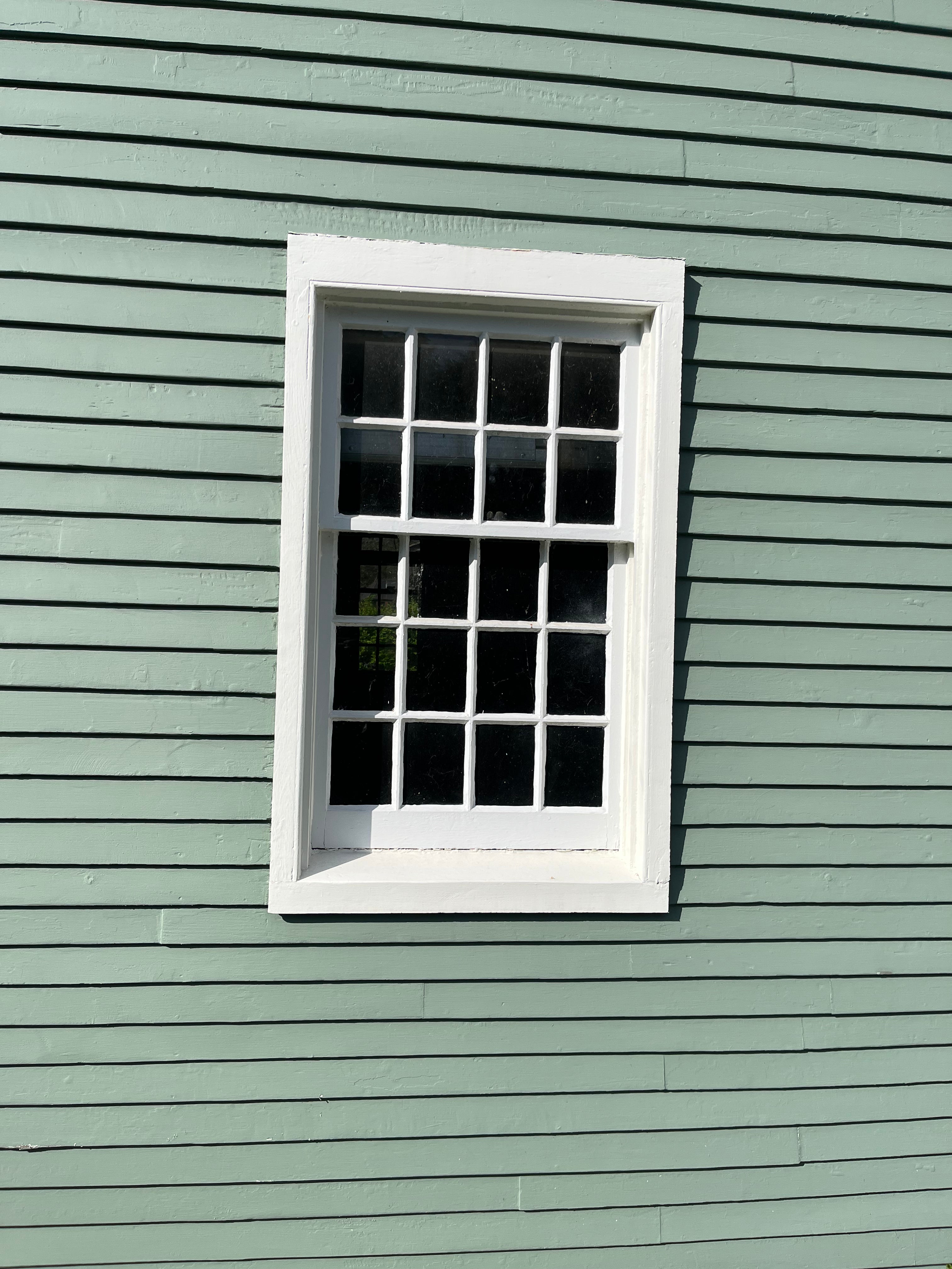 8 over 12 vintage window