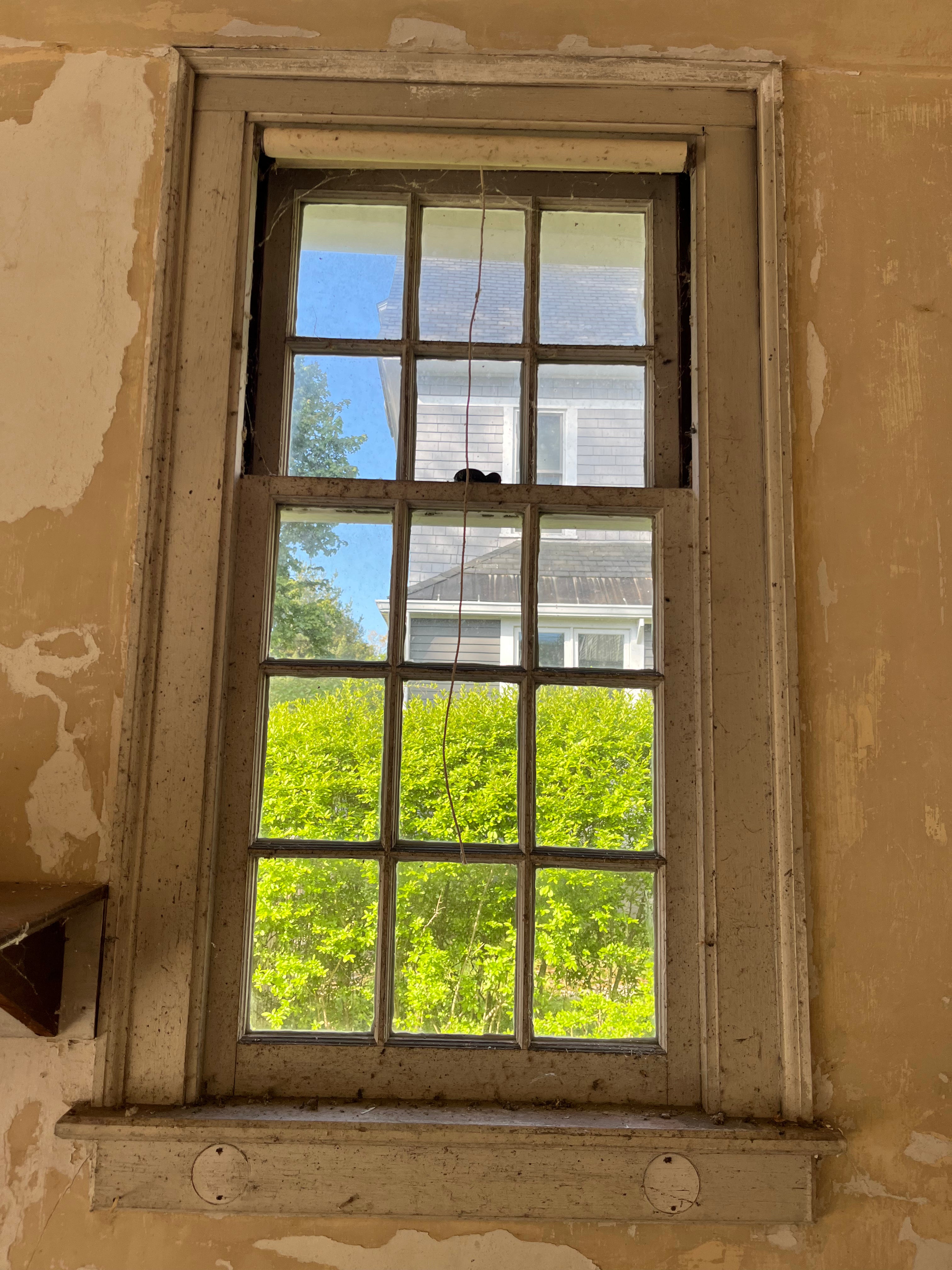 6 over 9 vintage window