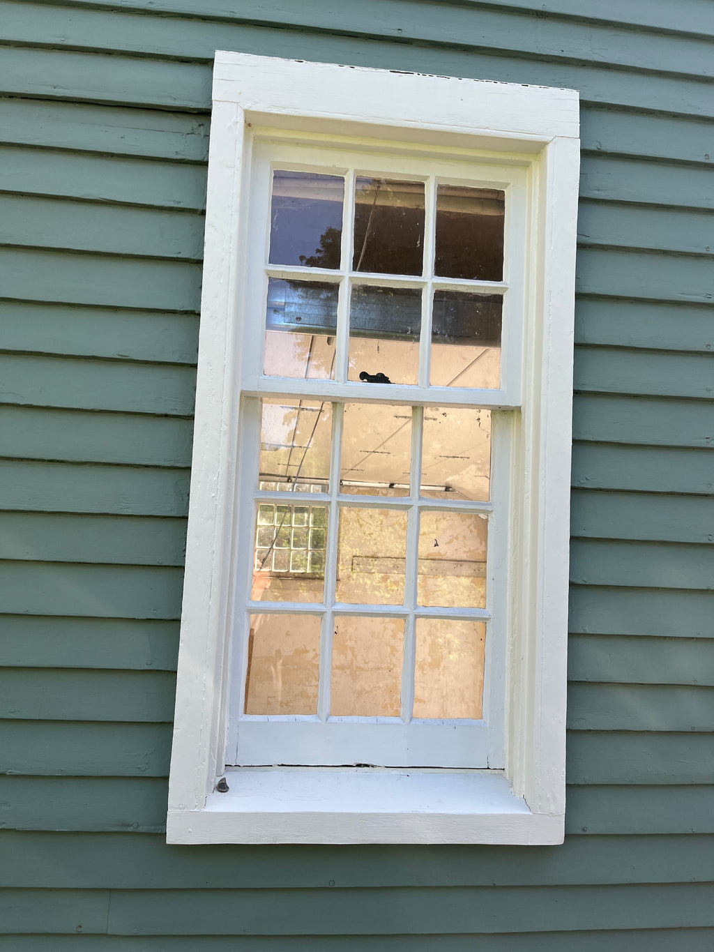 6 over 9 vintage window