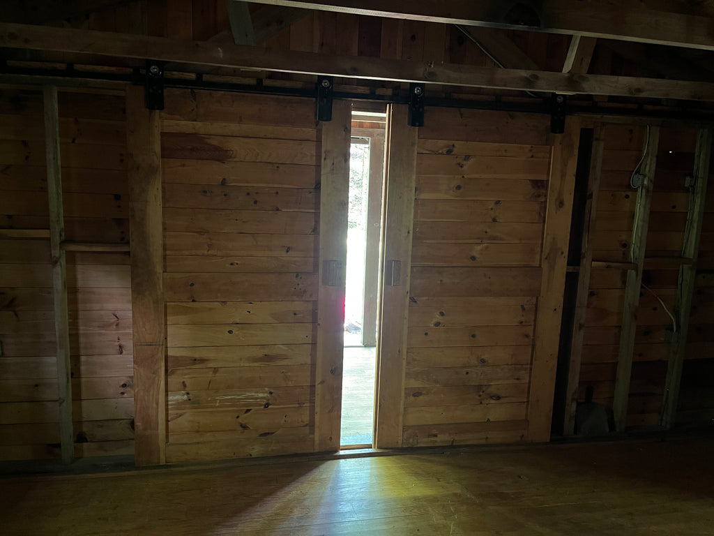 2x48” barn door + track