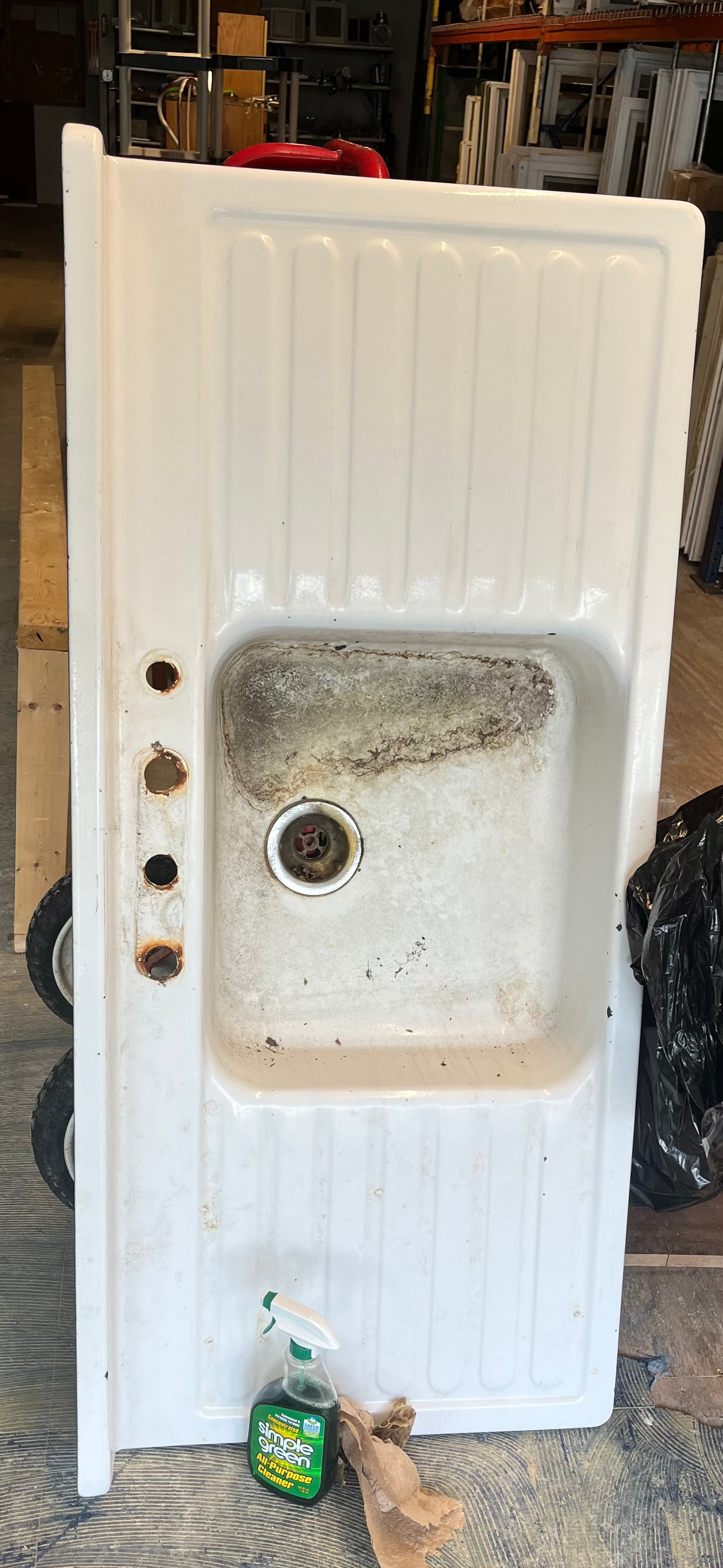 Drainboard Sink