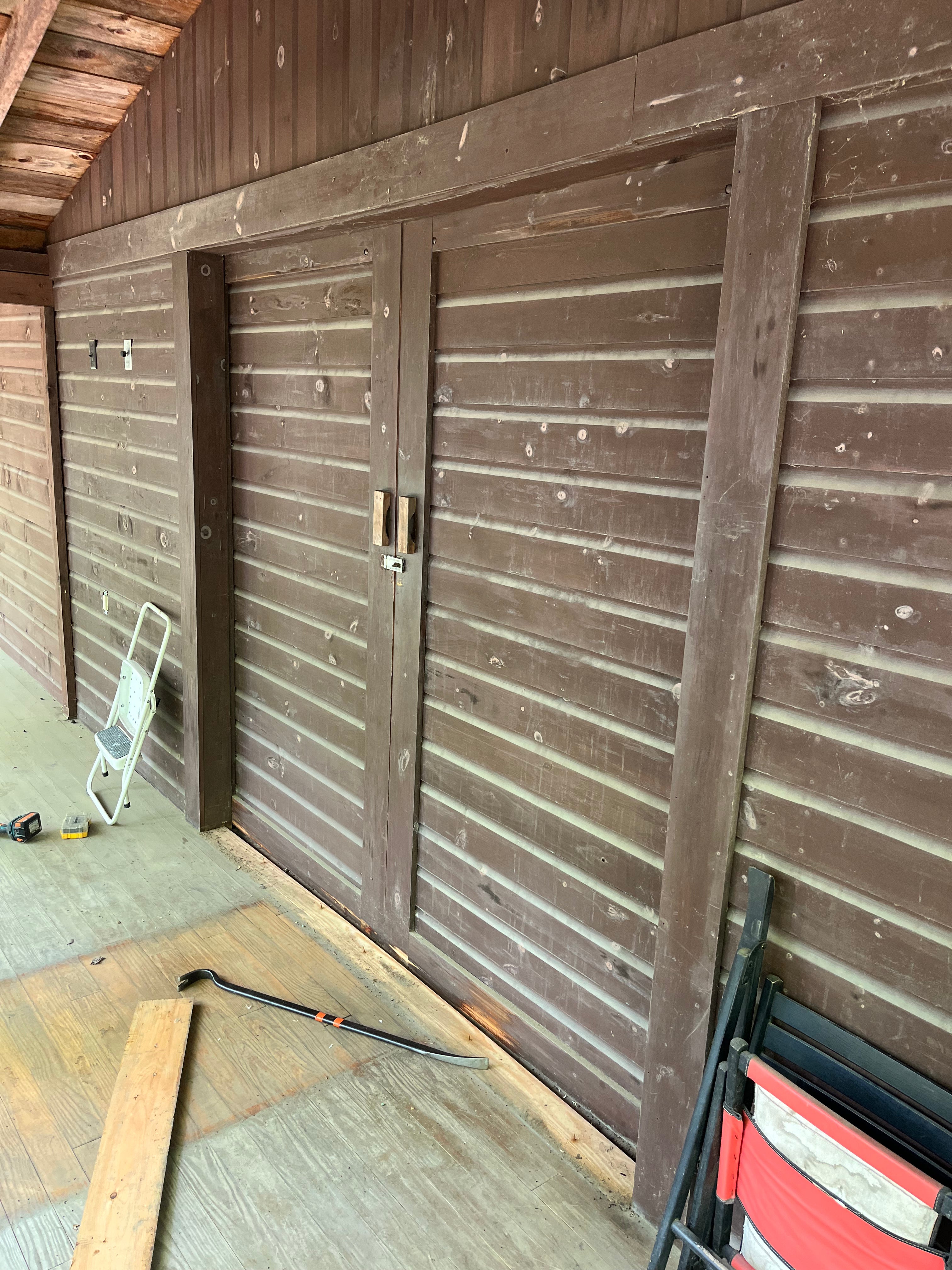 2x48” barn door + track