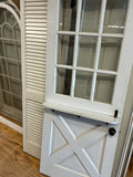 32x80 Dutch door